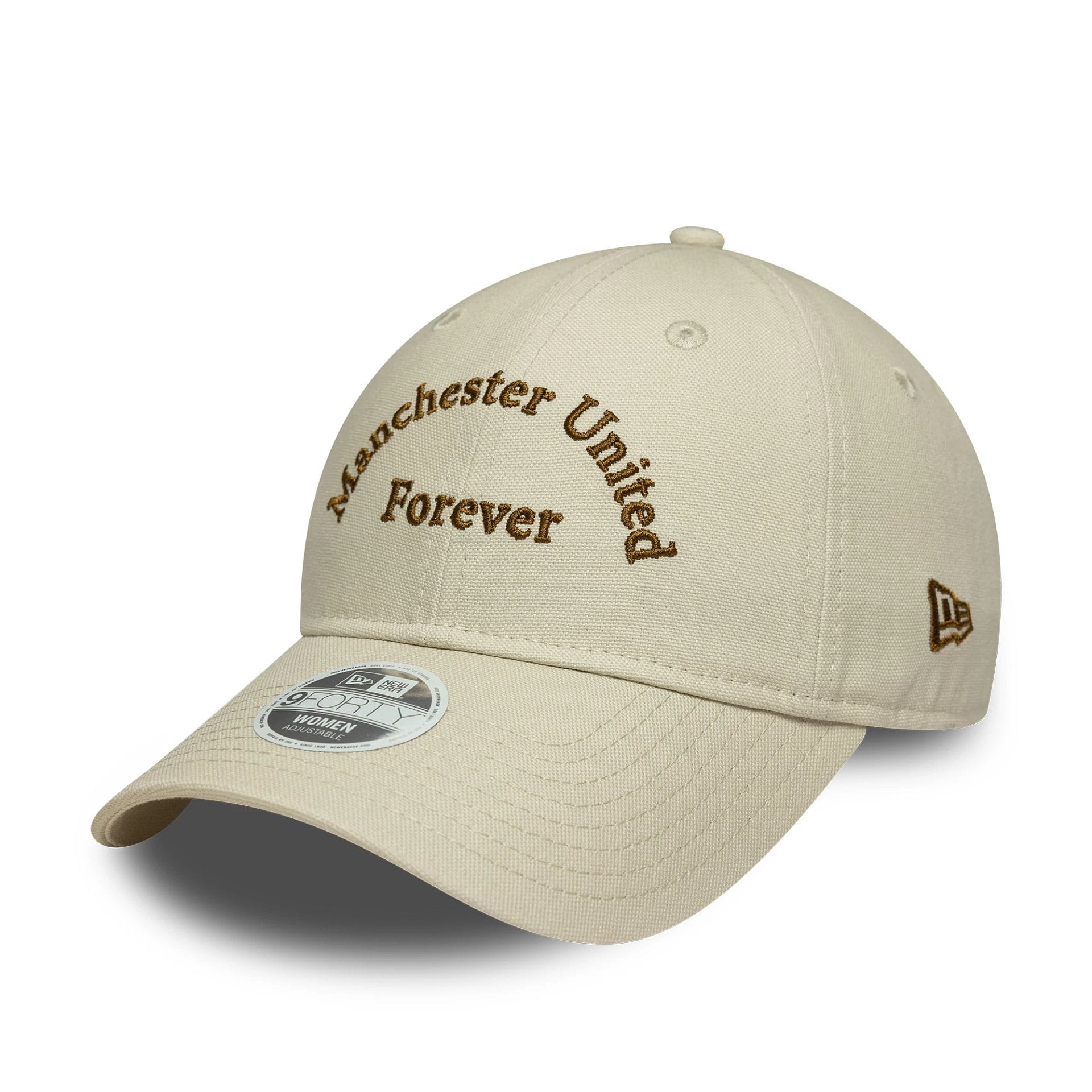 Manchester United FC Womens Wordmark Cream 9FORTY Cap