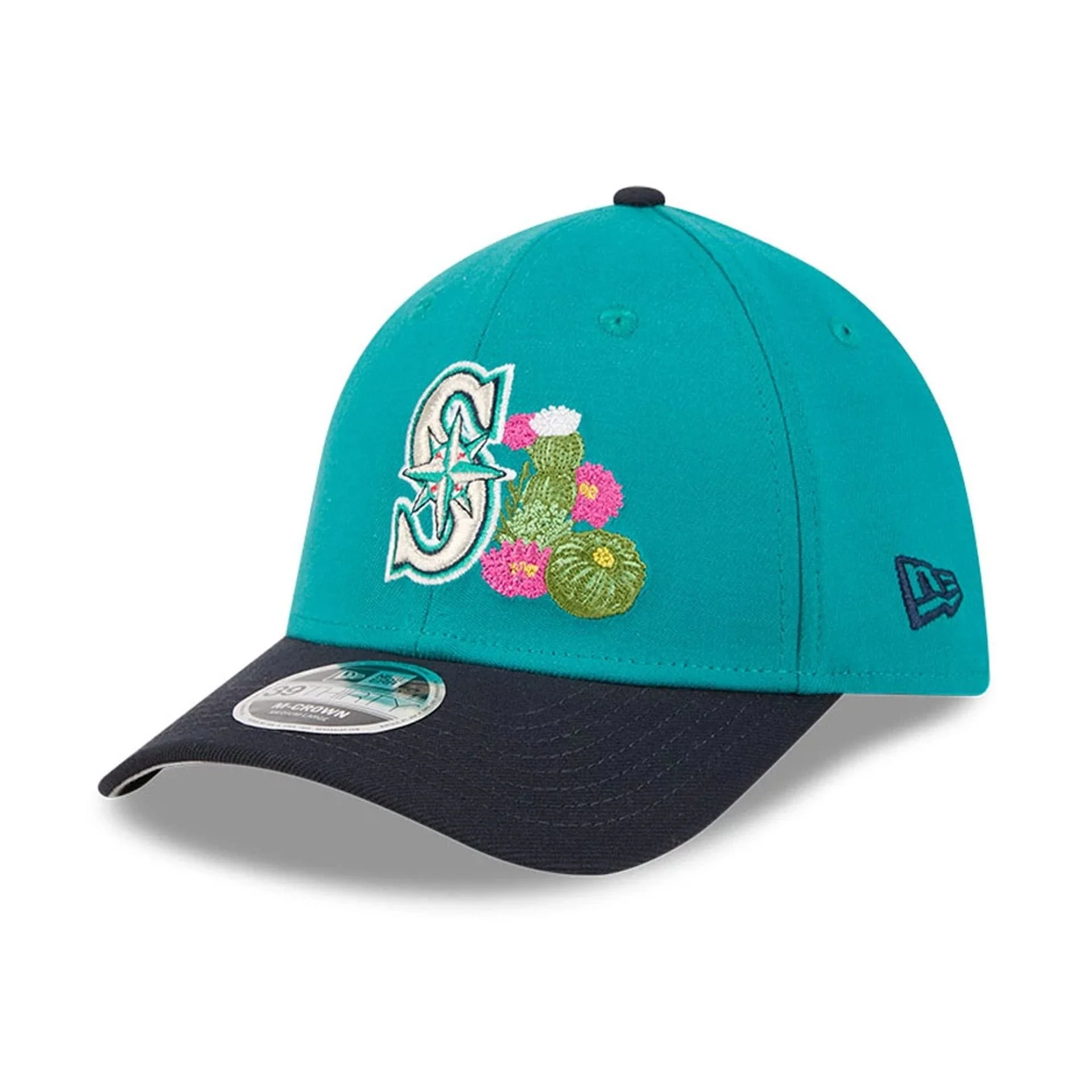 Mariners MLB Spring Training 2026 Green 39THIRTY M-Crown Stretch Fit Cap - Image 4