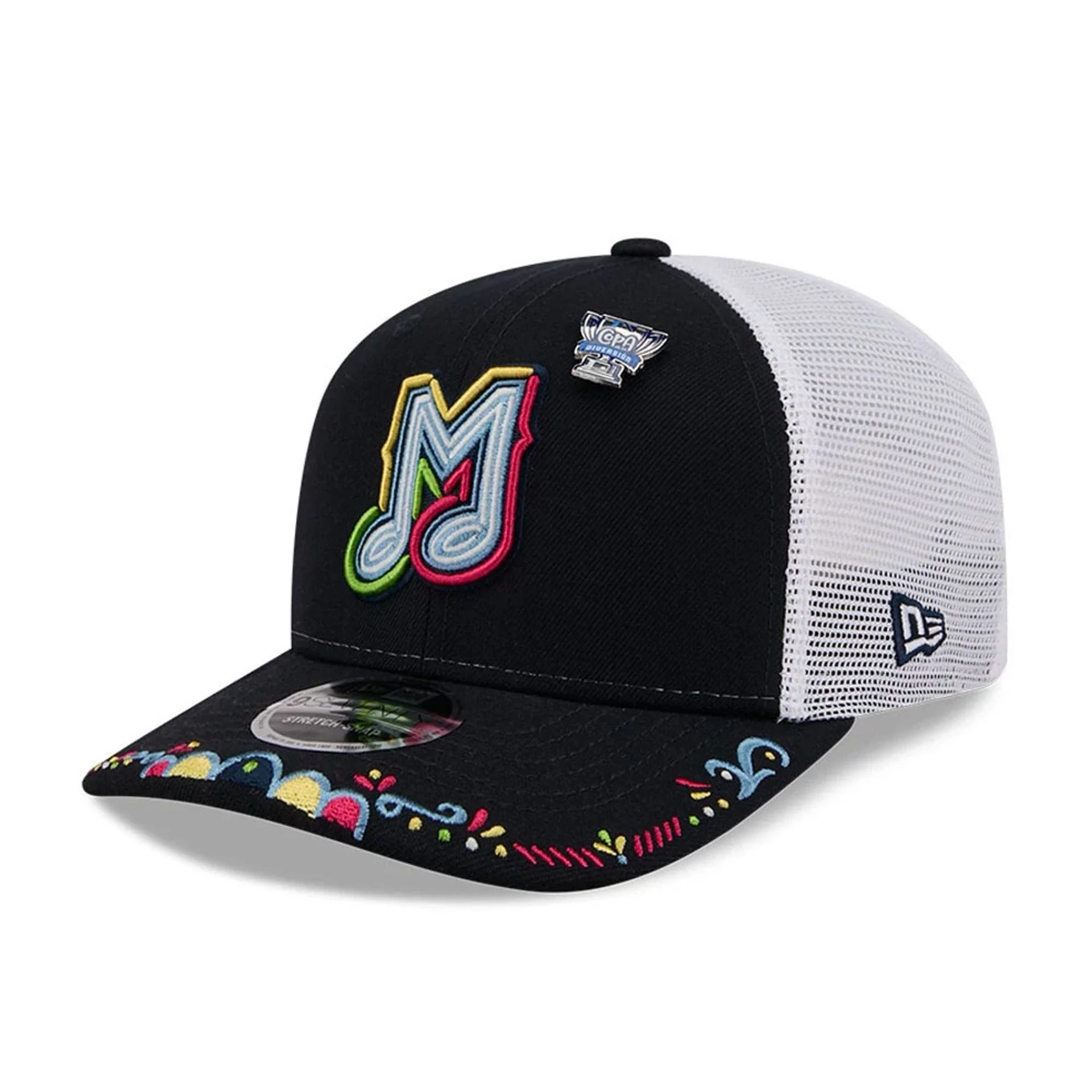 Memphis Redbirds MiLB La Copa 2026 Navy 9SEVENTY Stretch Snap Adjustable Cap