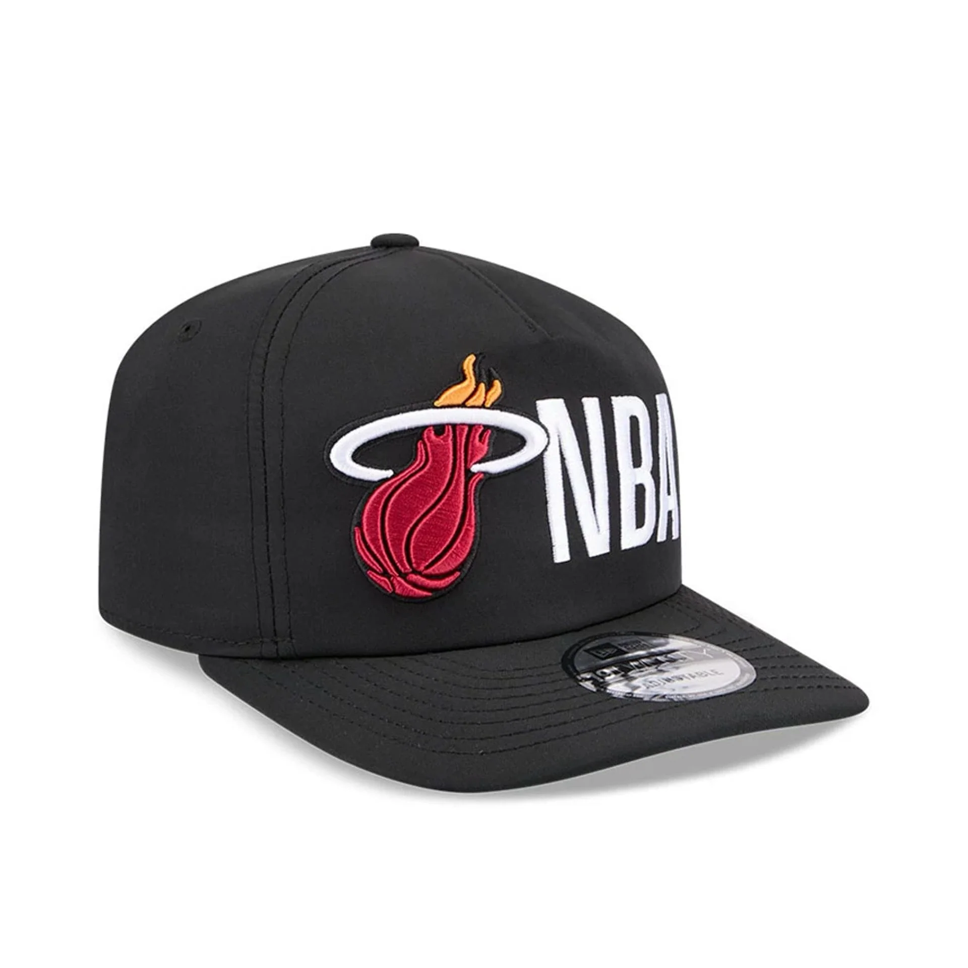 Miami Heat NBA Team Logo Black 19TWENTY Adjustable Cap - Image 4