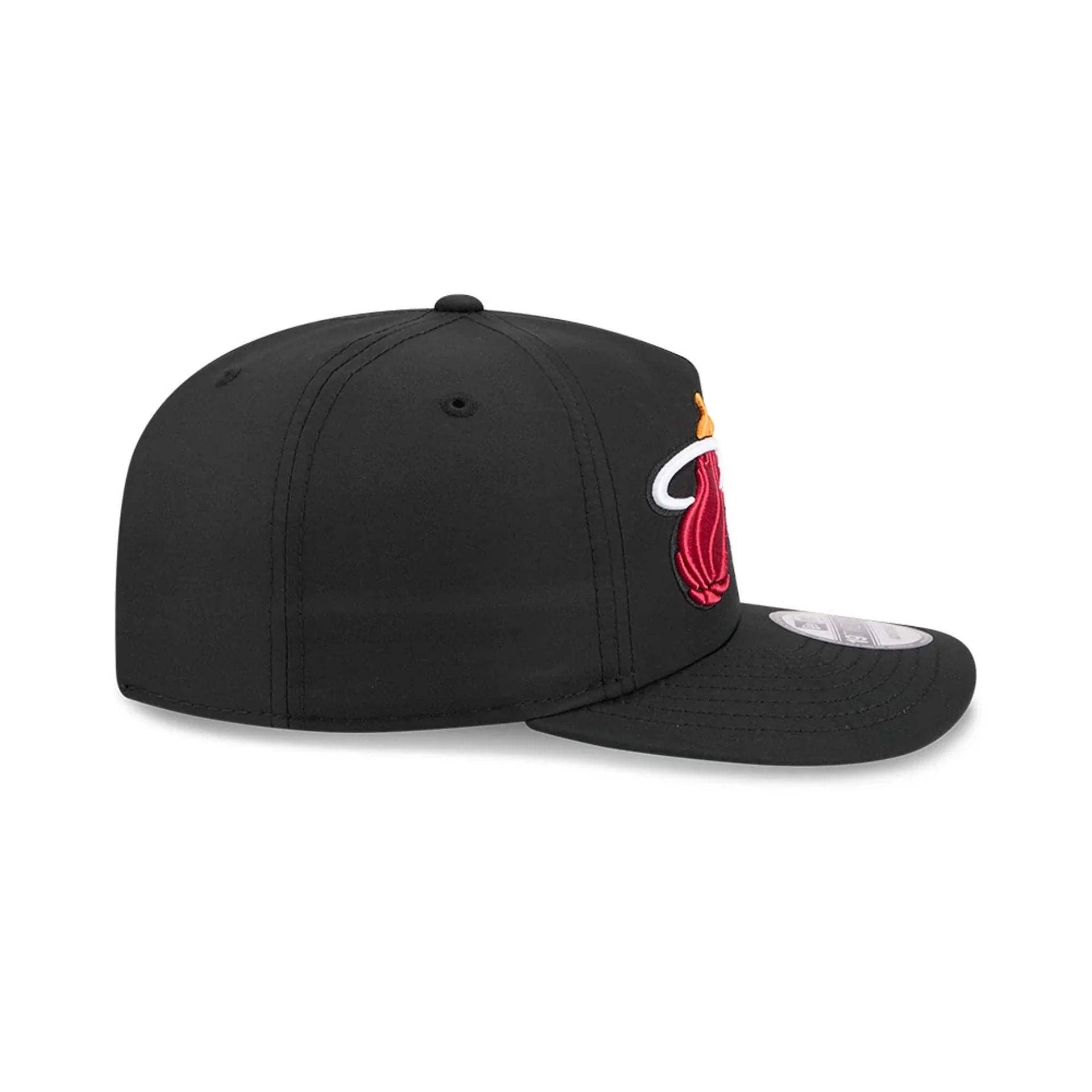 Miami Heat NBA Team Logo Black 19TWENTY Adjustable Cap - Image 6