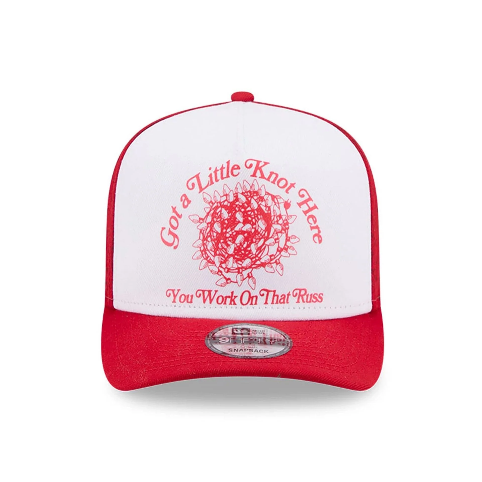 National Lampoons Christmas Red 9FIFTY A-Frame Snapback Adjustable Cap - Image 3