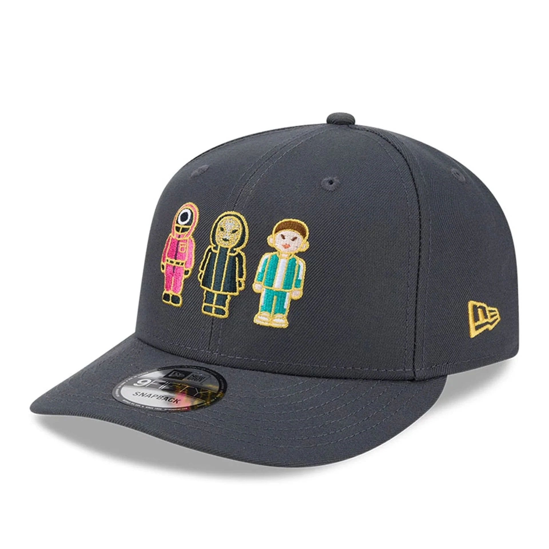 Netflix Squid Game Dark Grey 9FIFTY Snapback Adjustable Cap