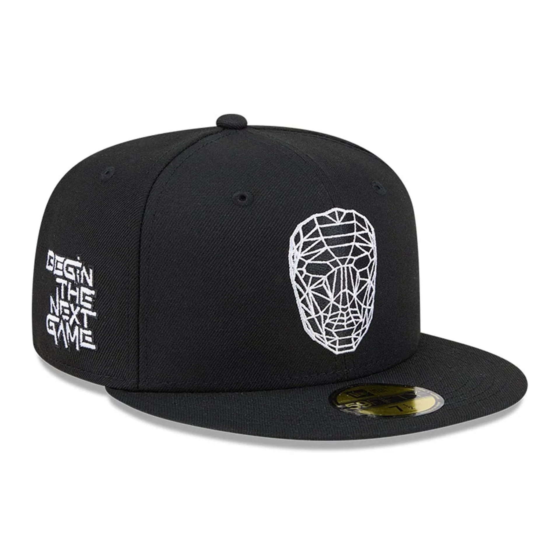 Netflix Squid Game Mask Black 59FIFTY Fitted Cap