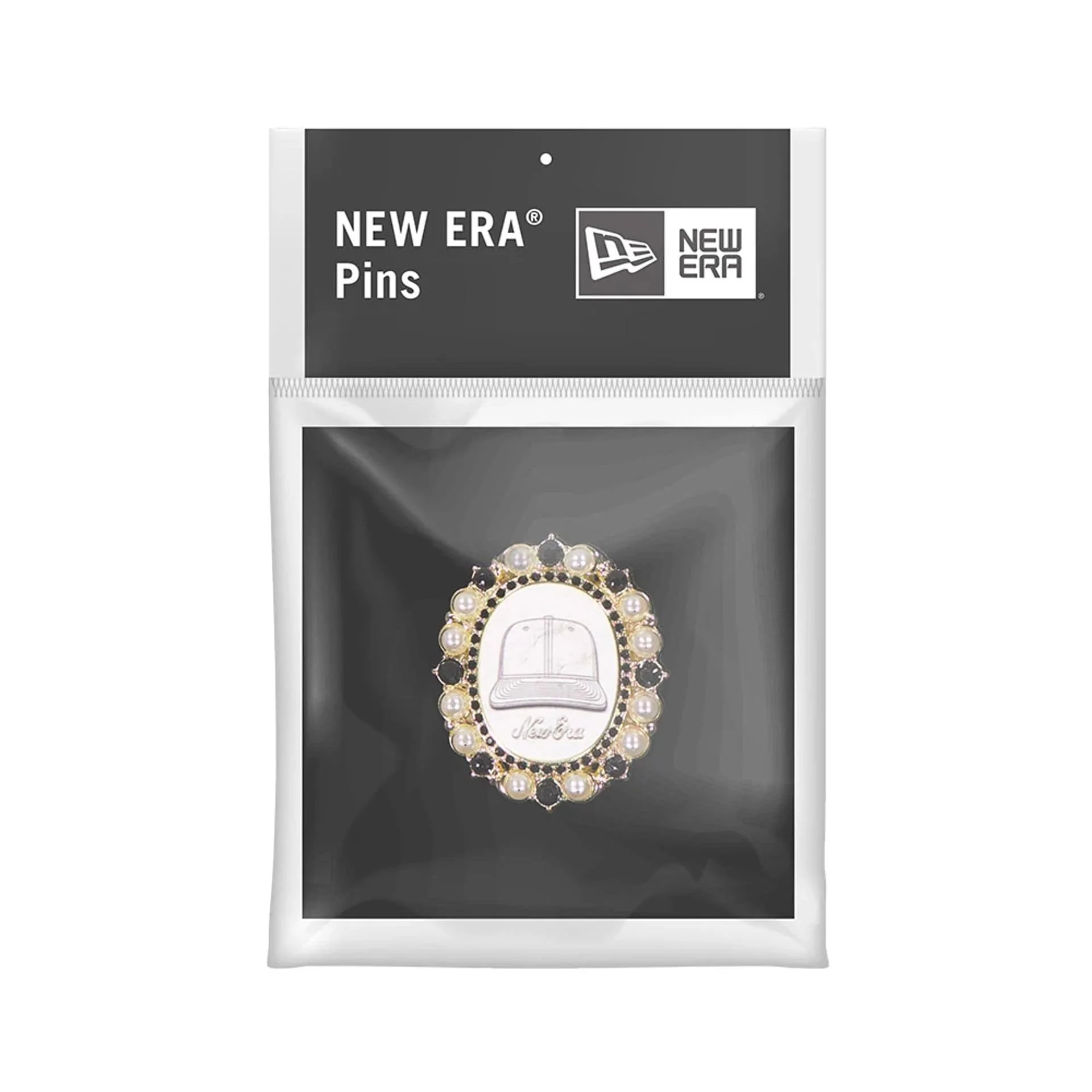 New Era 59FIFTY Day Brooch Black Pin Badge - Image 3