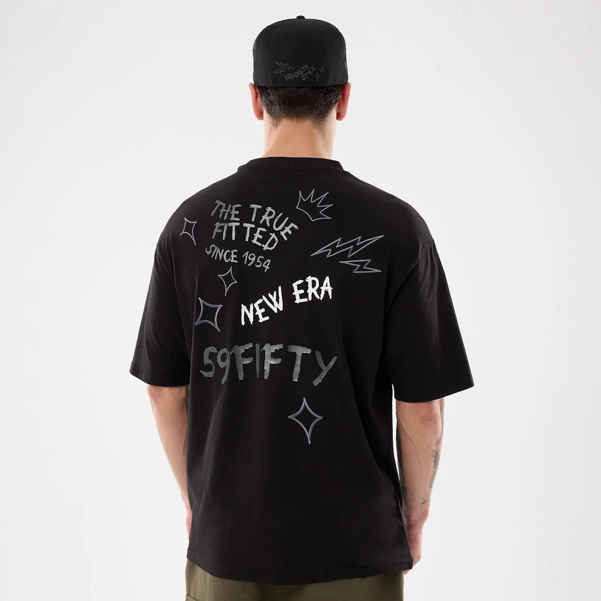 New Era 59FIFTY Day Graphic Black T-Shirt - Image 2