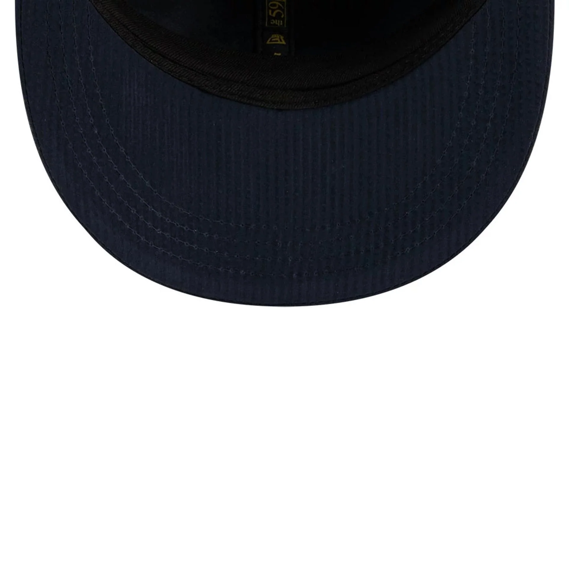 New Era 59FIFTY Day Seersucker Navy Retro Crown 59FIFTY Fitted Cap - Image 7