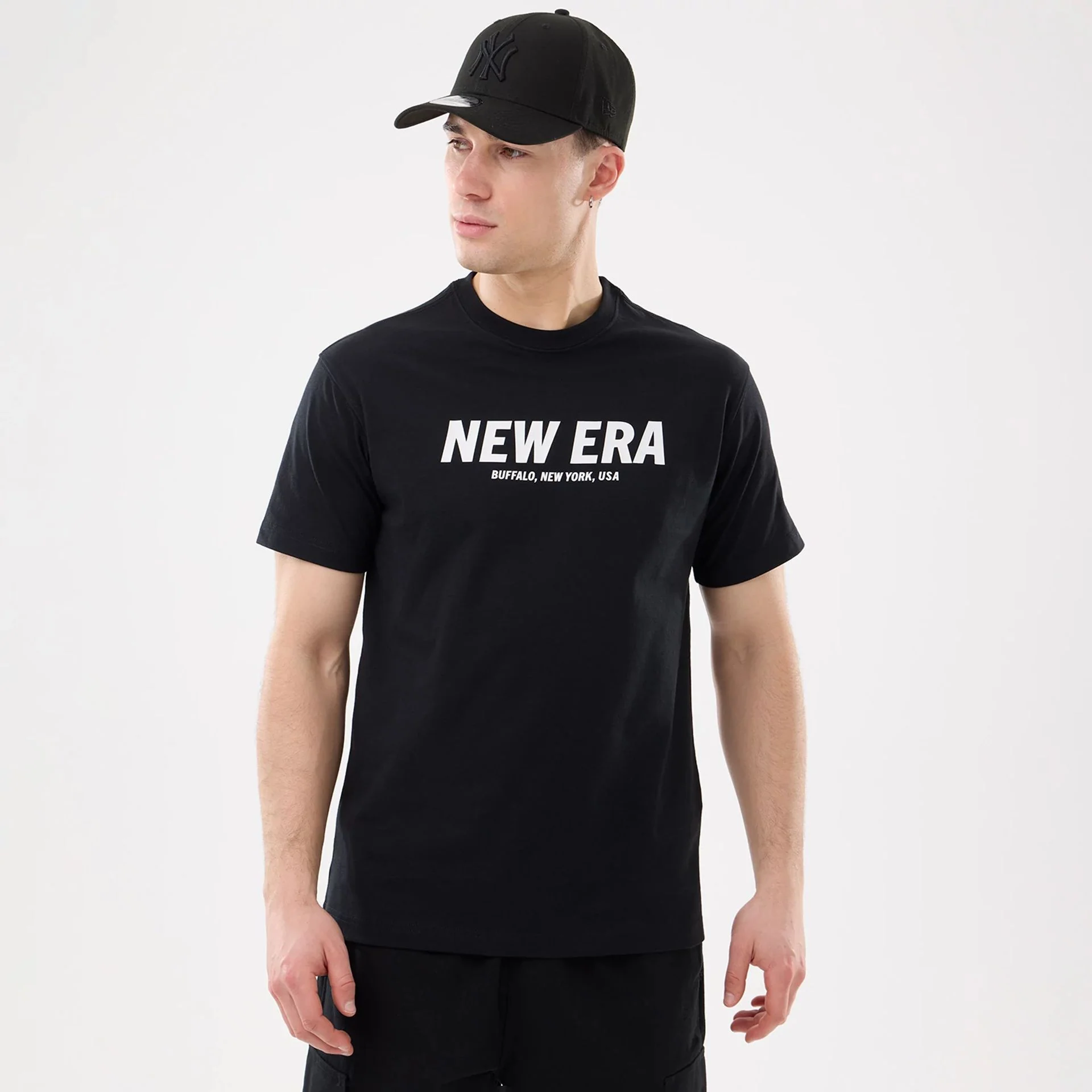 New Era Basic Black T-Shirt