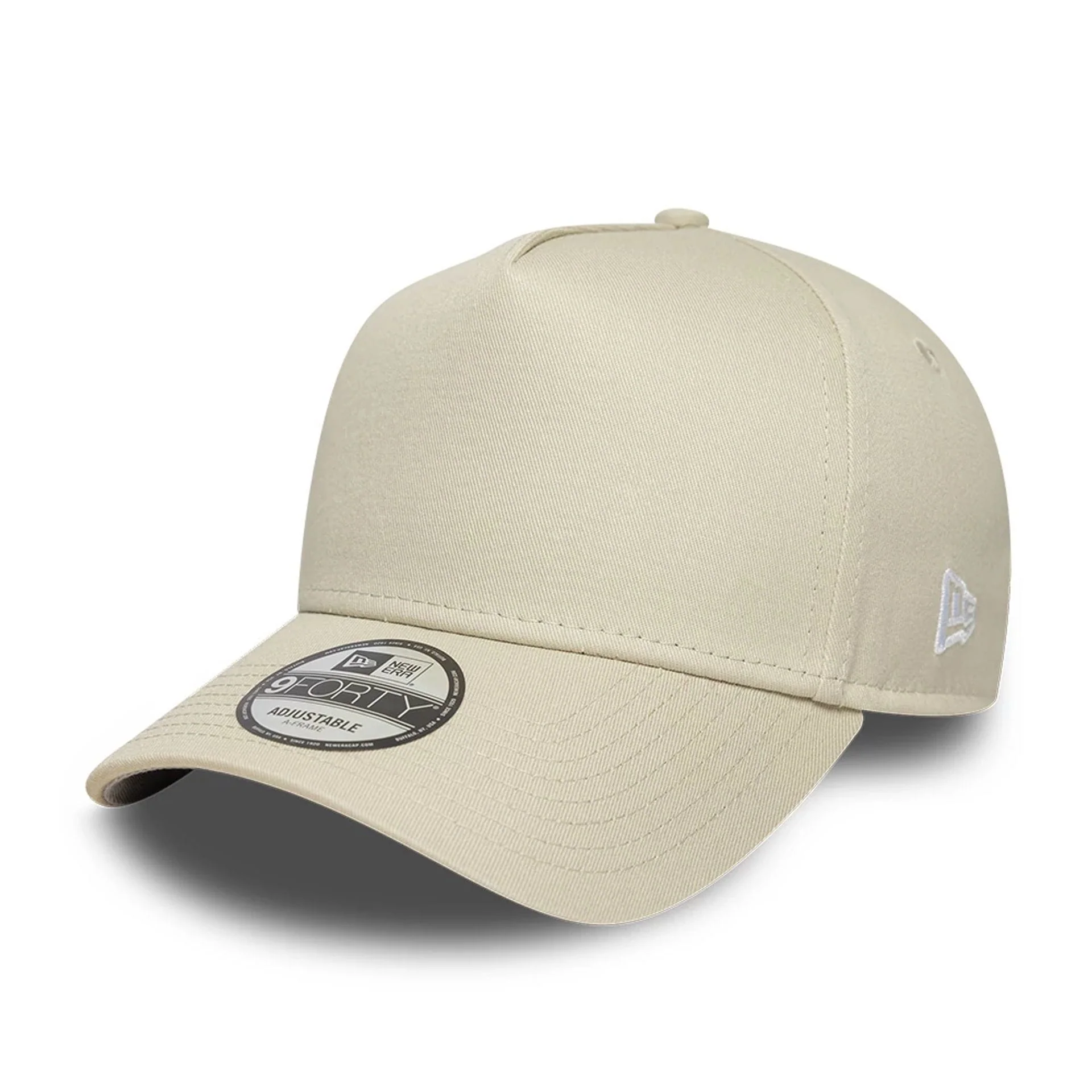New Era Beige 9FORTY A-Frame Adjustable Cap