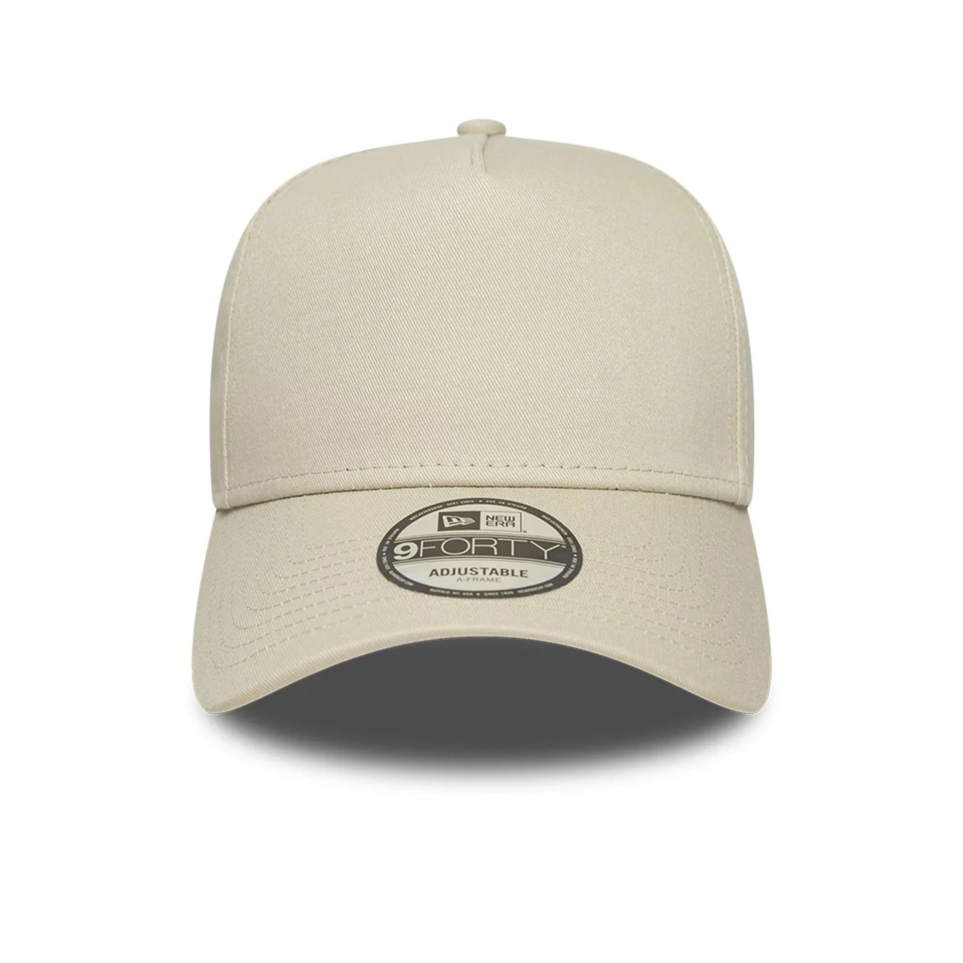 New Era Beige 9FORTY A-Frame Adjustable Cap - Image 3