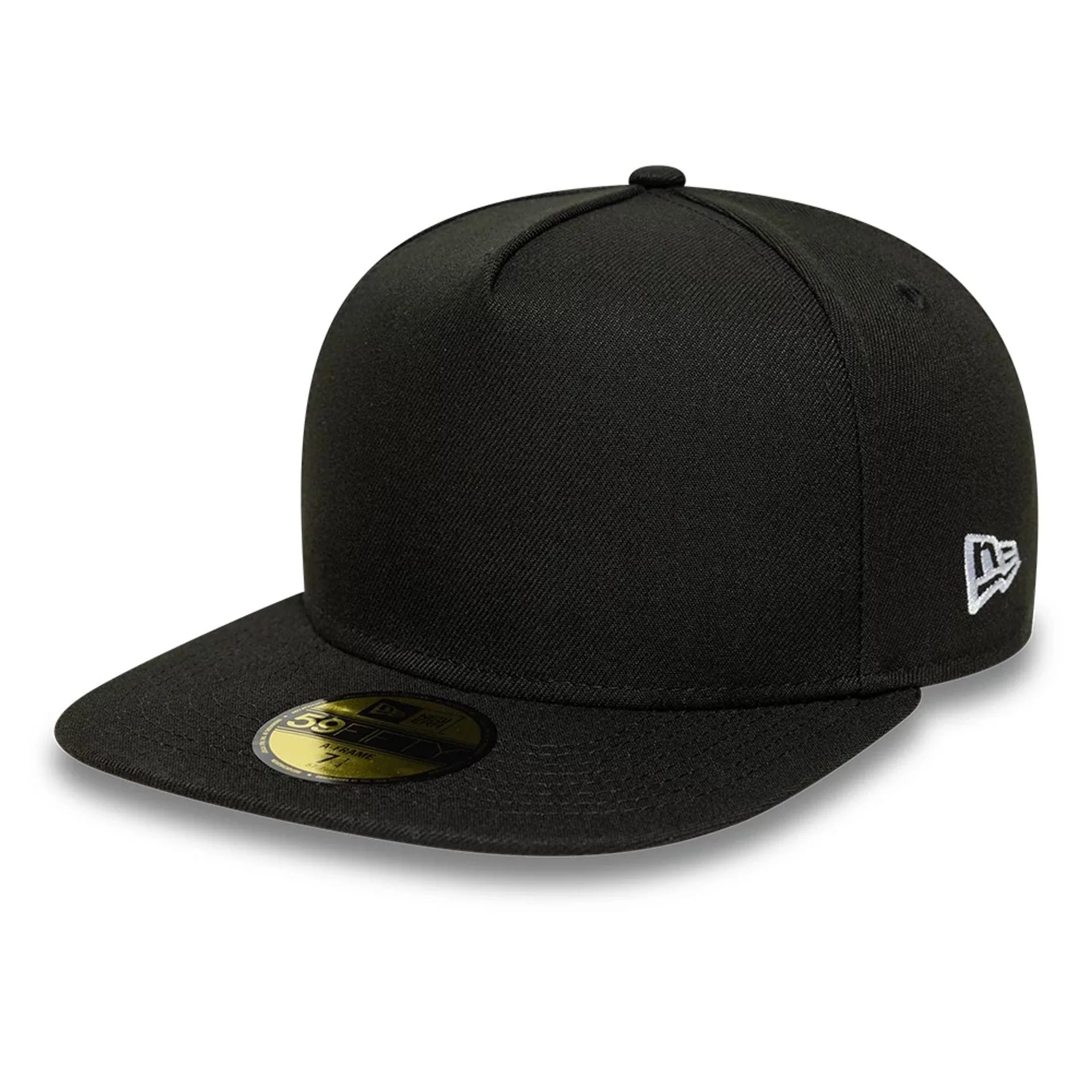 New Era Black 59FIFTY A-Frame Fitted Cap