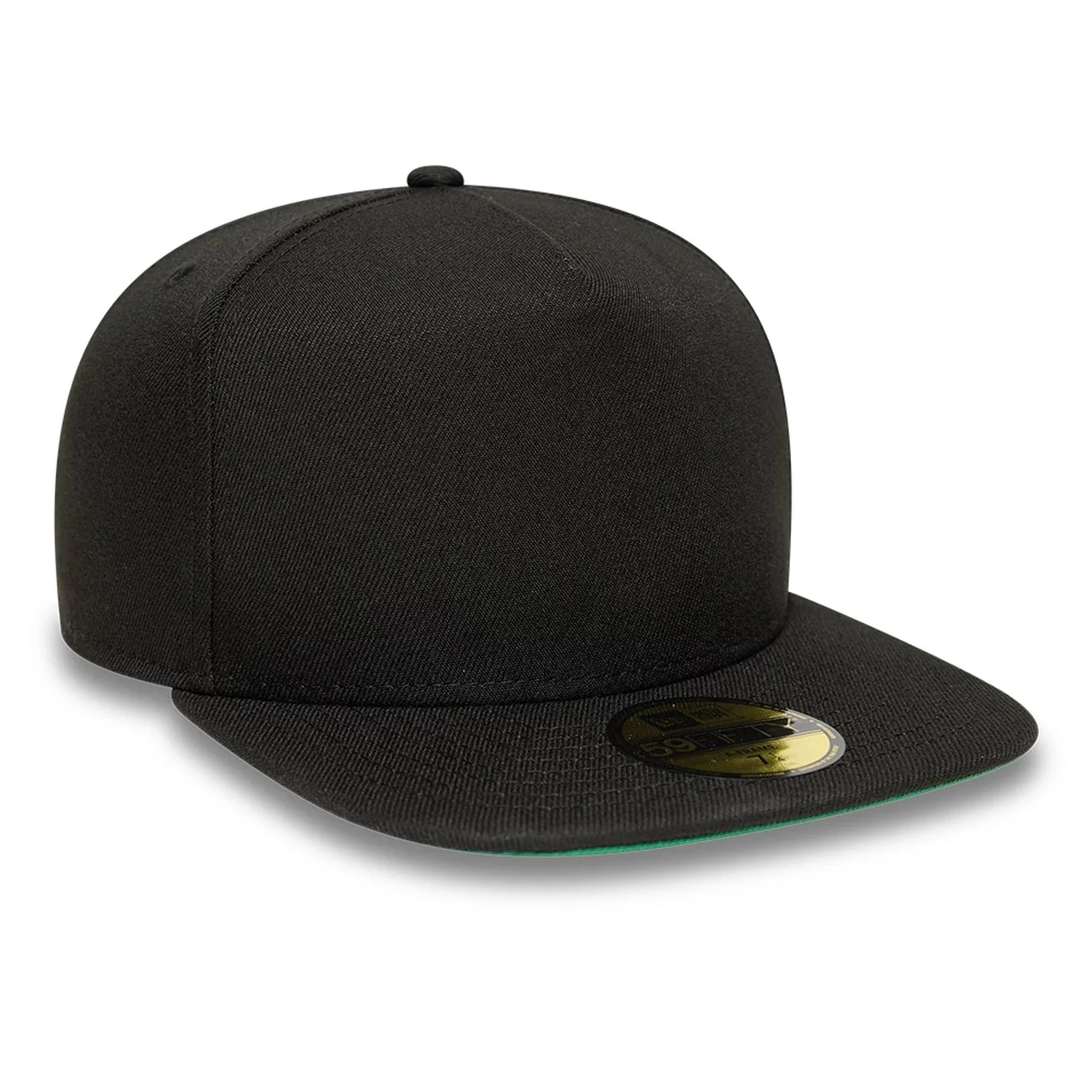 New Era Black 59FIFTY Fitted A-Frame Cap - Image 4