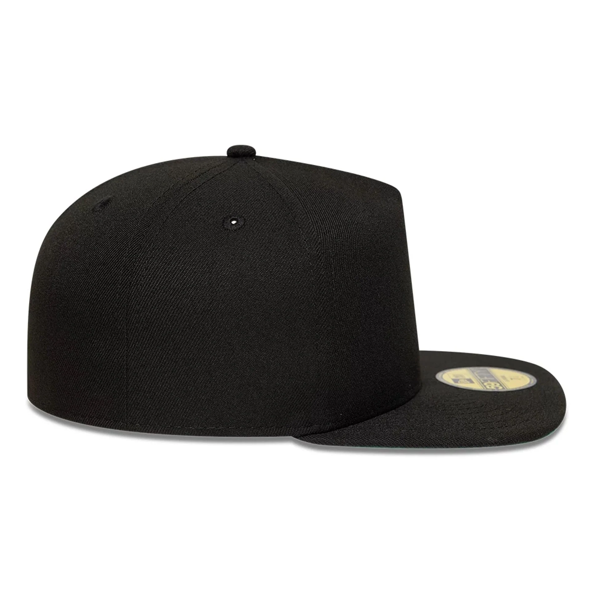 New Era Black 59FIFTY Fitted A-Frame Cap - Image 6