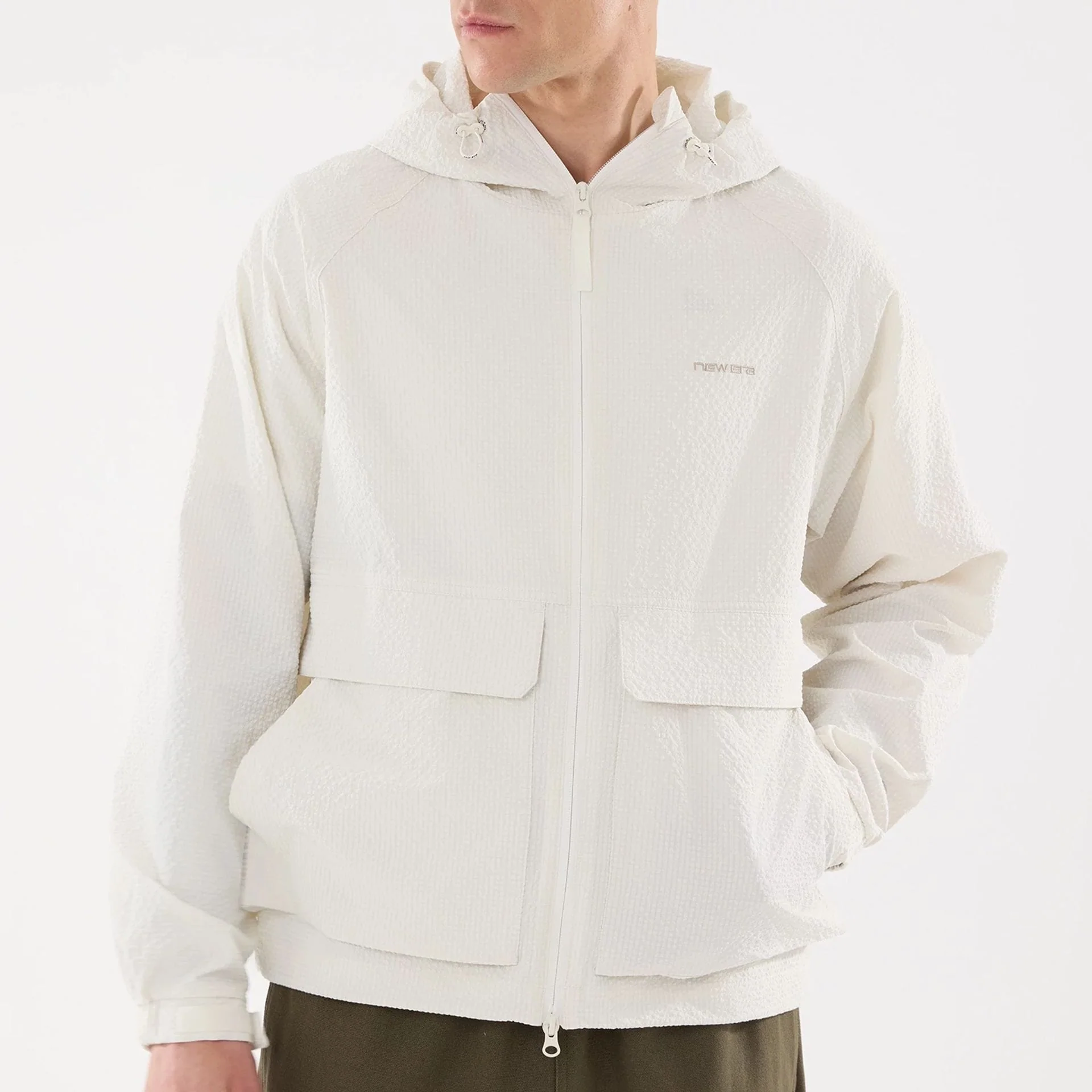 New Era Black Label Open White Jacket - Image 3