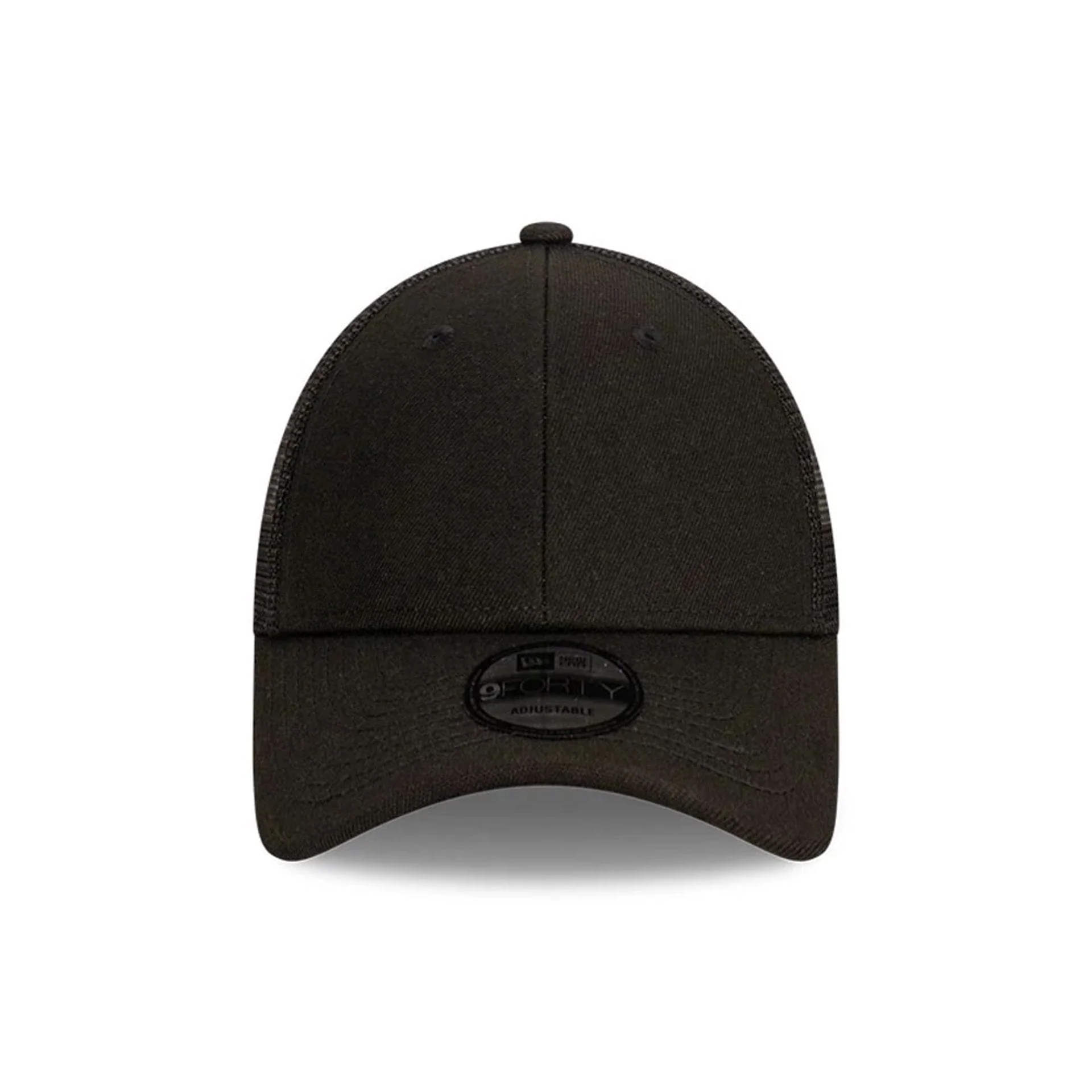 New Era Blank Black 9FORTY Trucker Cap - Image 2