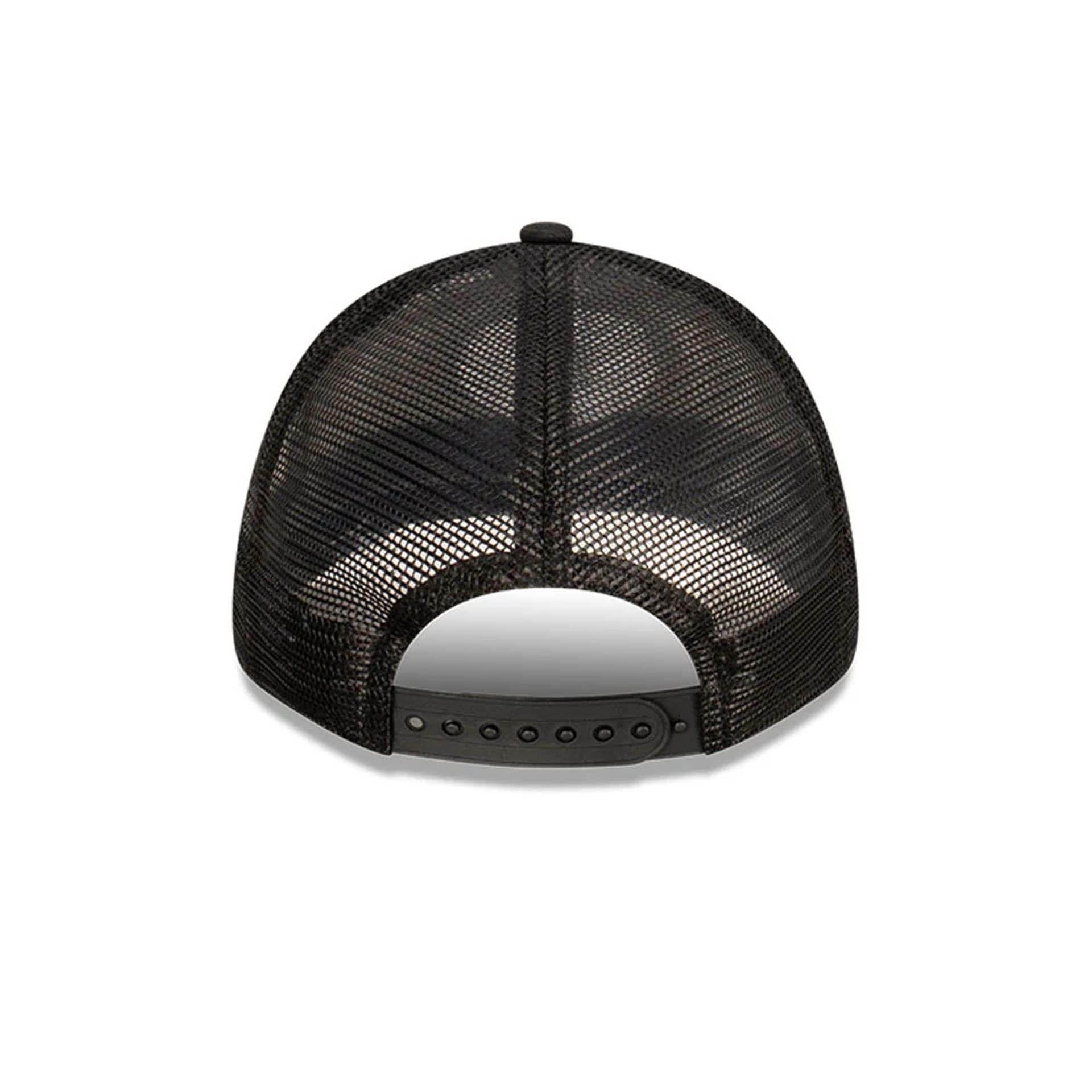 New Era Blank Black 9FORTY Trucker Cap - Image 5