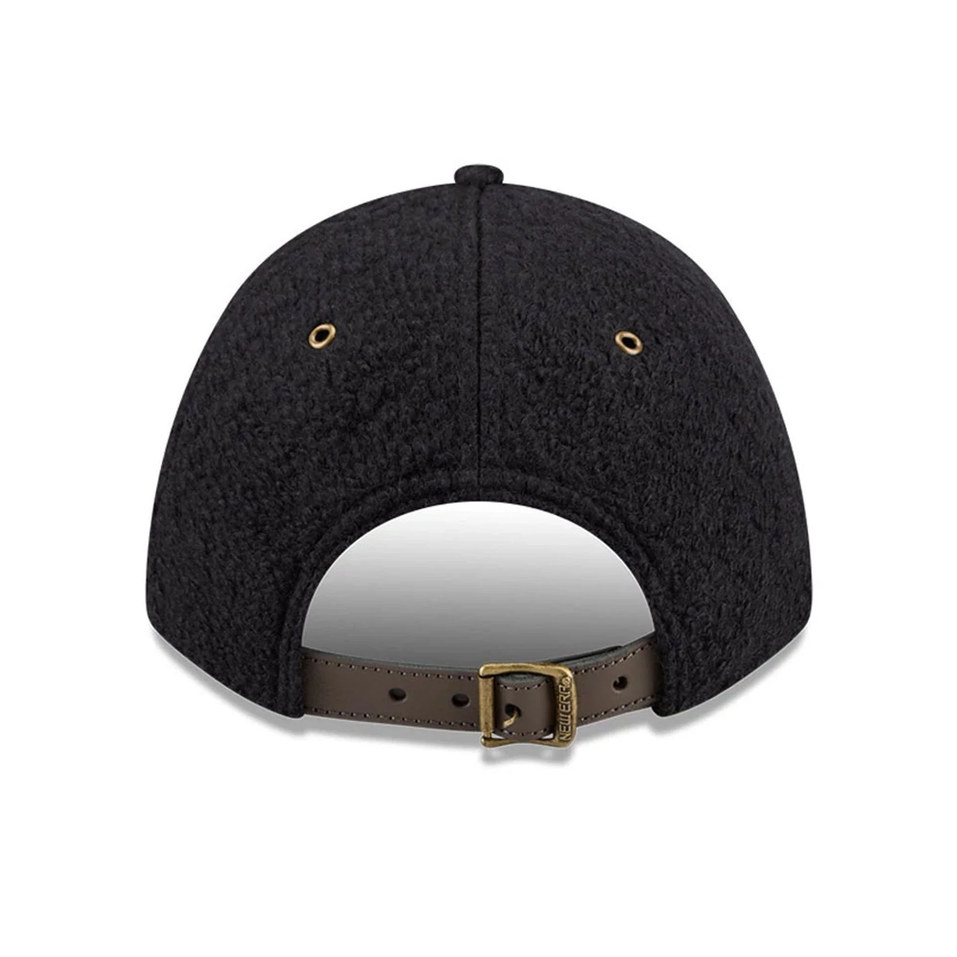 New Era Brushed Fleece Black 9FORTY M-Crown Adjustable Cap - Image 2