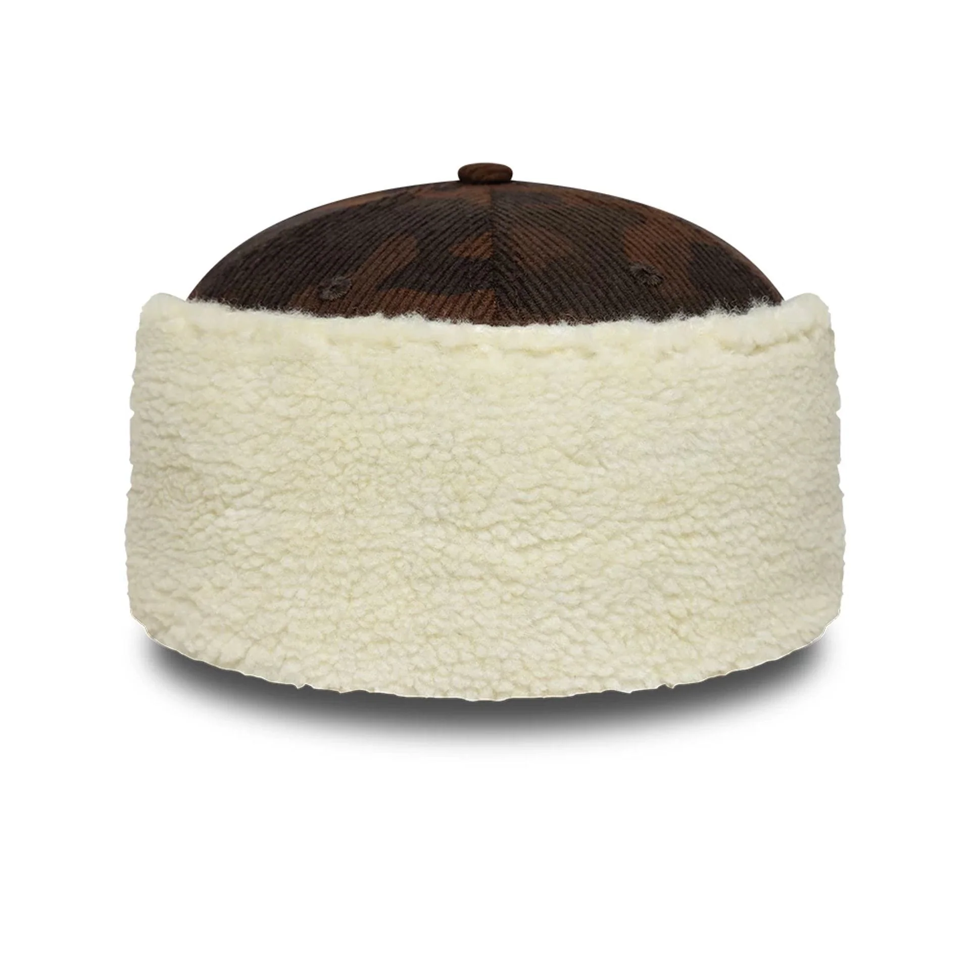 New Era Cord Dark Brown Downflap 59FIFTY Fitted Cap - Image 6