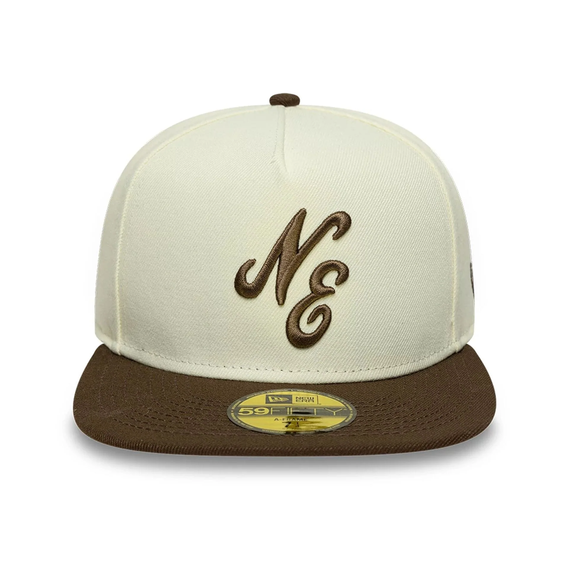 New Era Cream 59FIFTY A-Frame Fitted Cap - Image 3