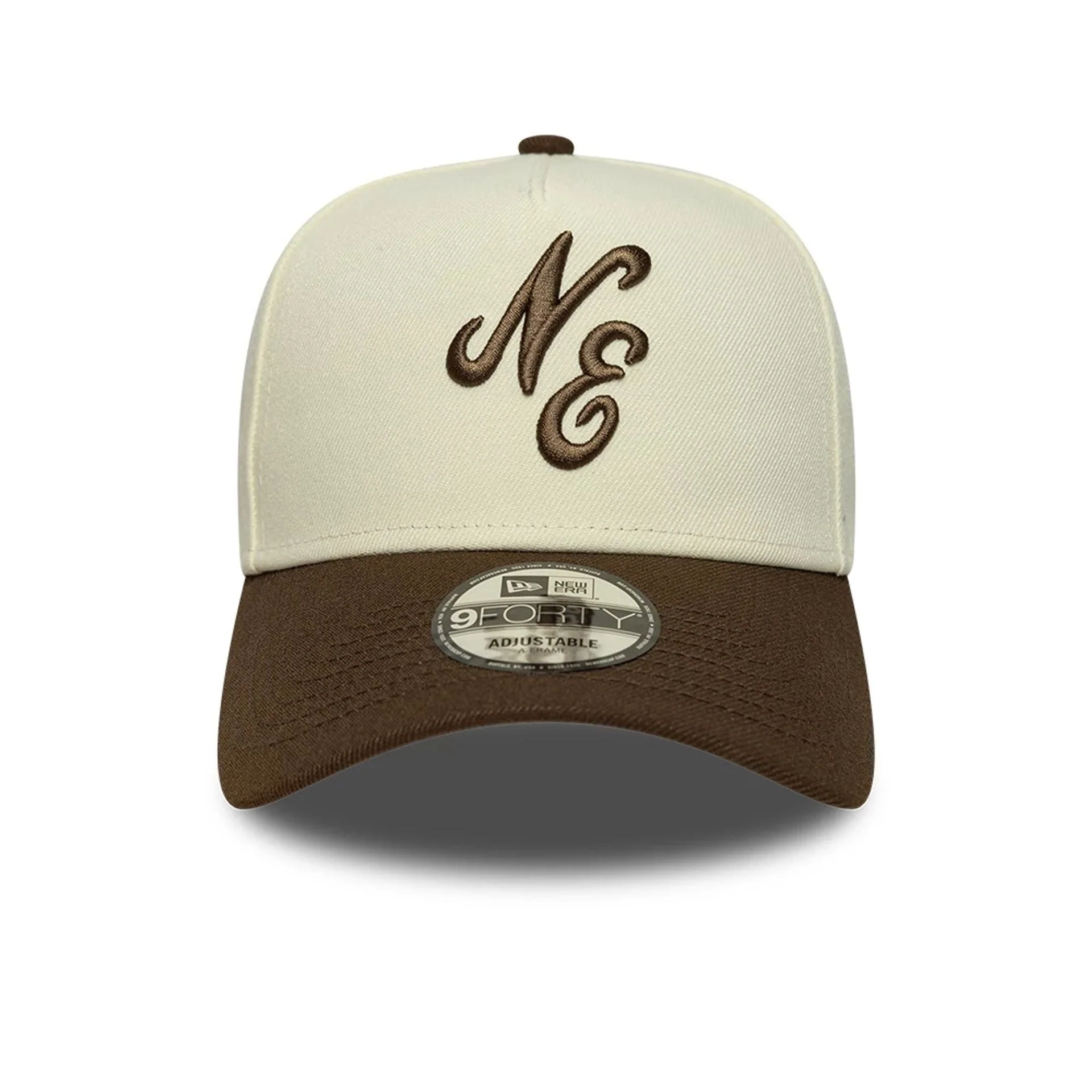 New Era Cream 9FORTY A-Frame Adjustable Cap - Image 3