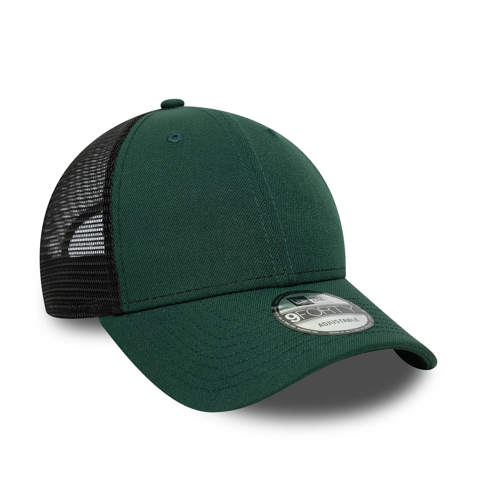 New Era Dark Green 9FORTY Trucker Adjustable Cap - Image 3