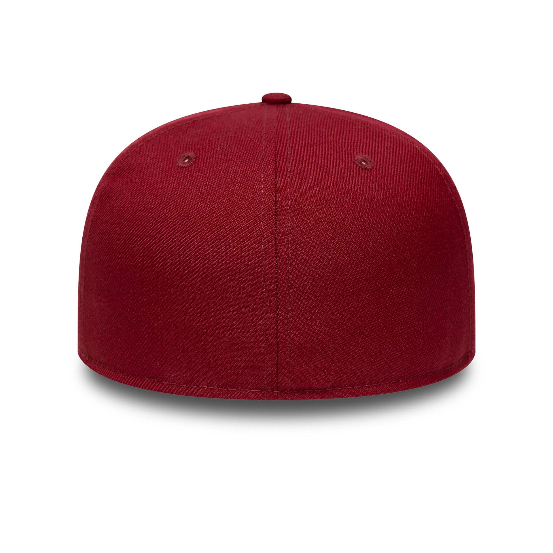 New Era Dark Red 59FIFTY Fitted Cap - Image 6