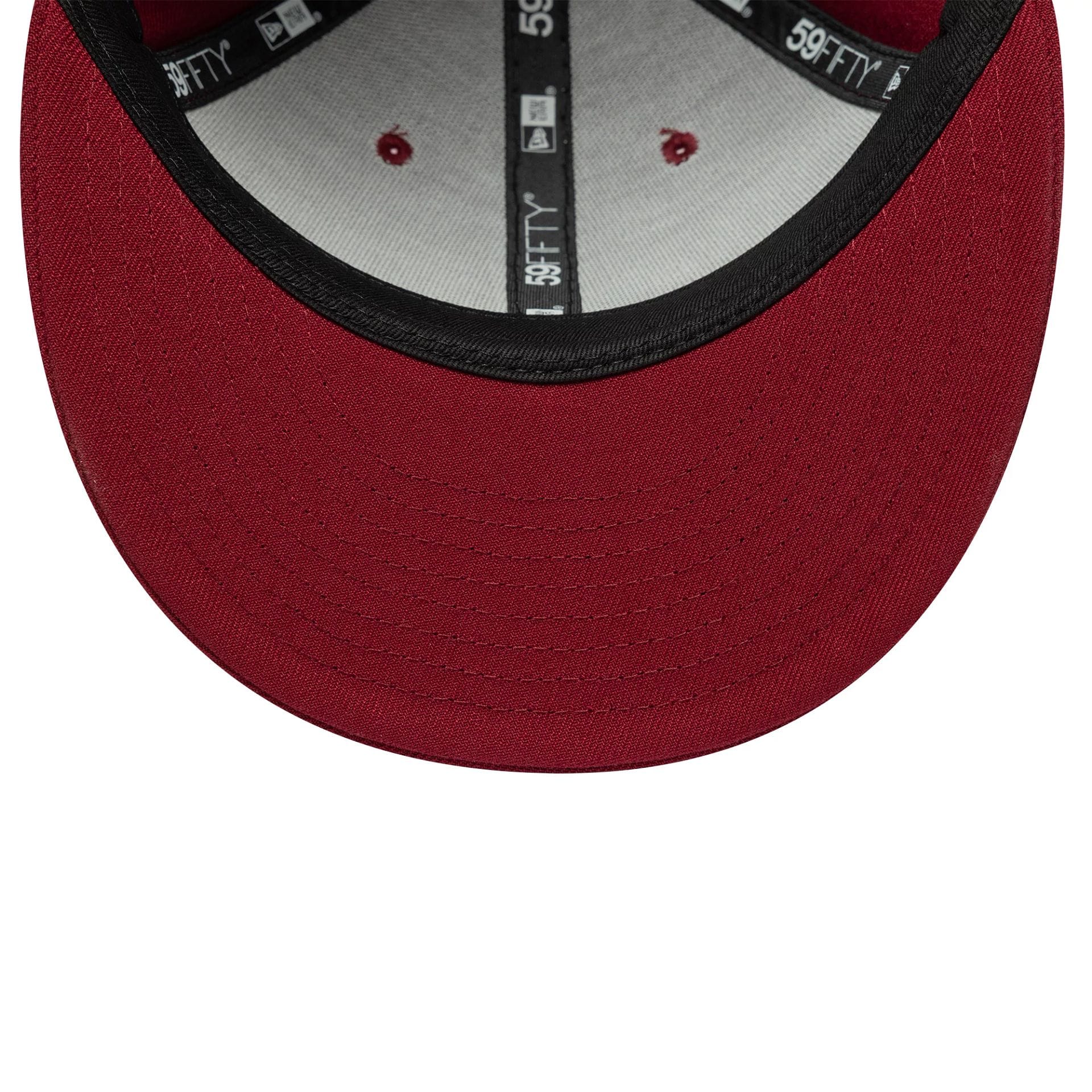 New Era Dark Red Low Profile 59FIFTY Fitted Cap - Image 7