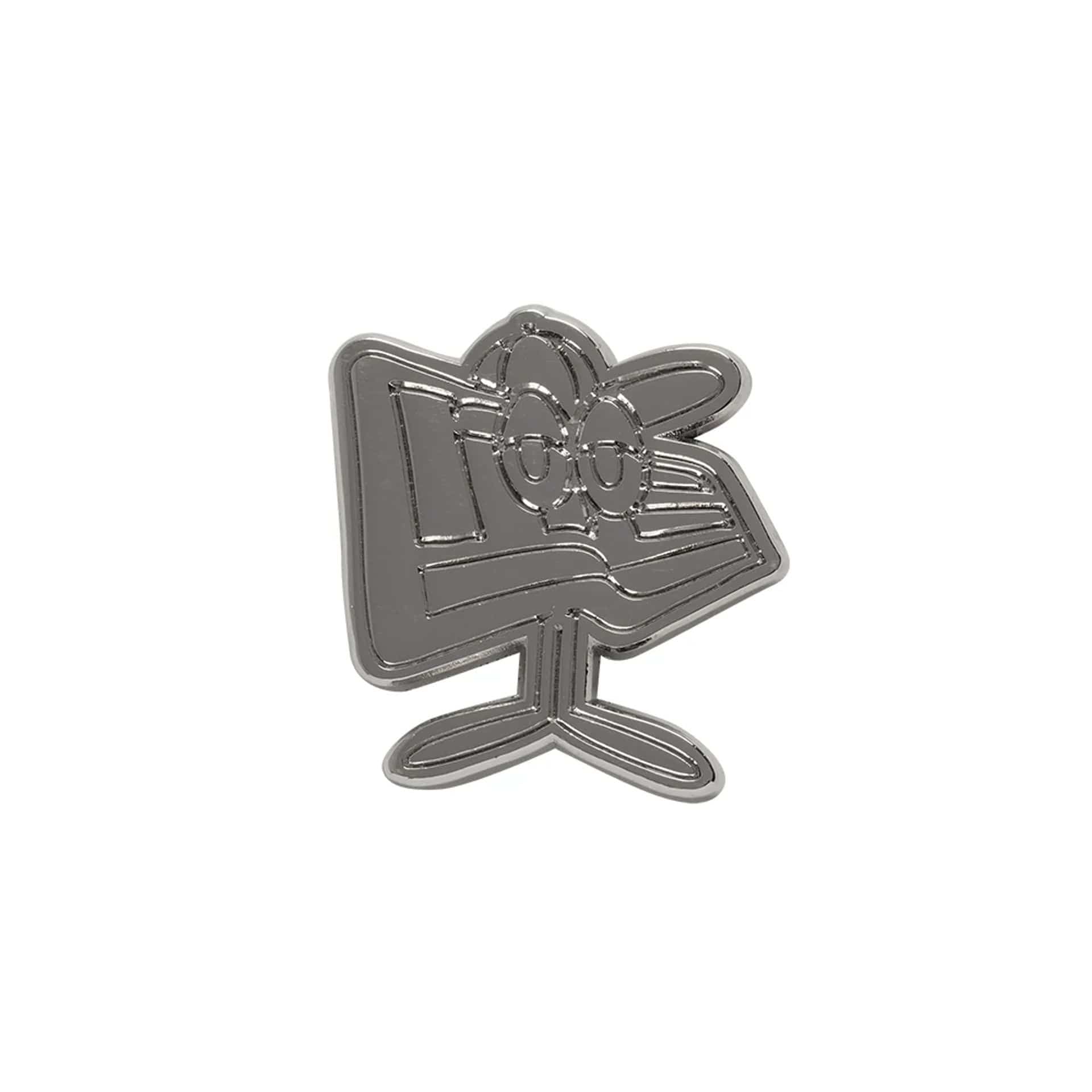 New Era Flag Character Silver Pin Badge