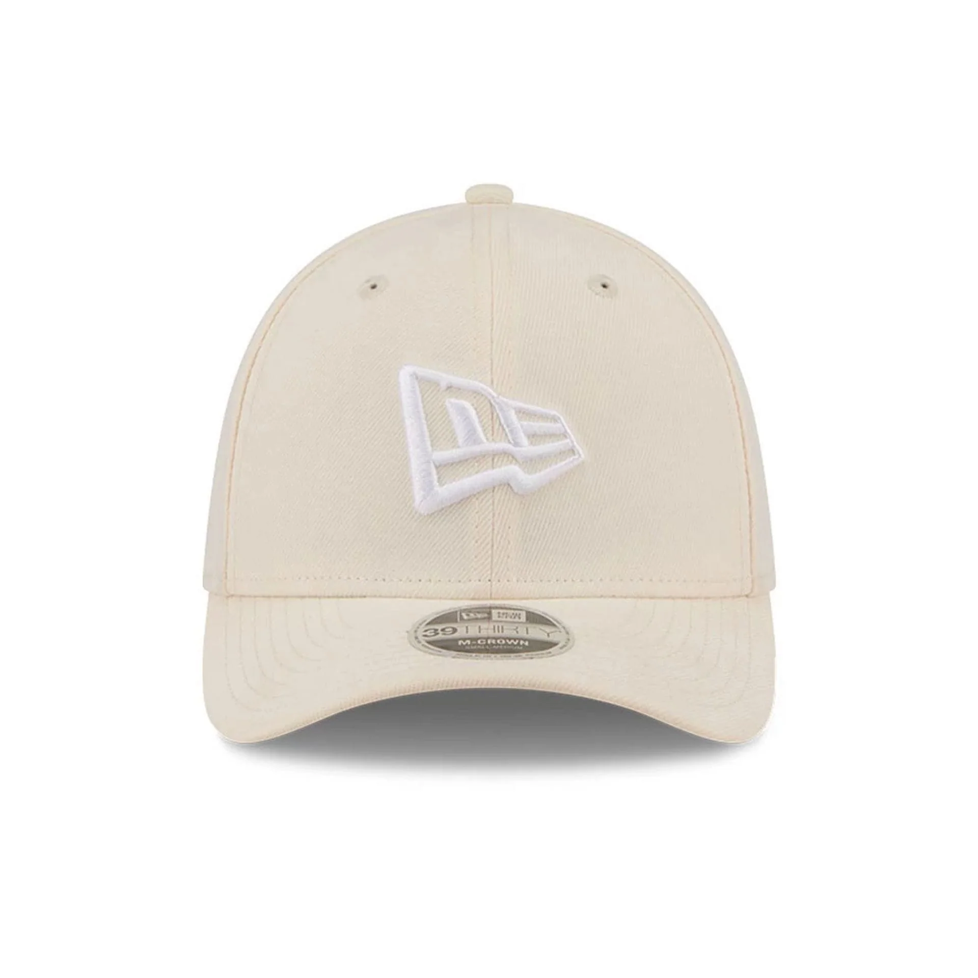 New Era Flag Light Beige 39THIRTY M-Crown Stretch Fit Cap - Image 3