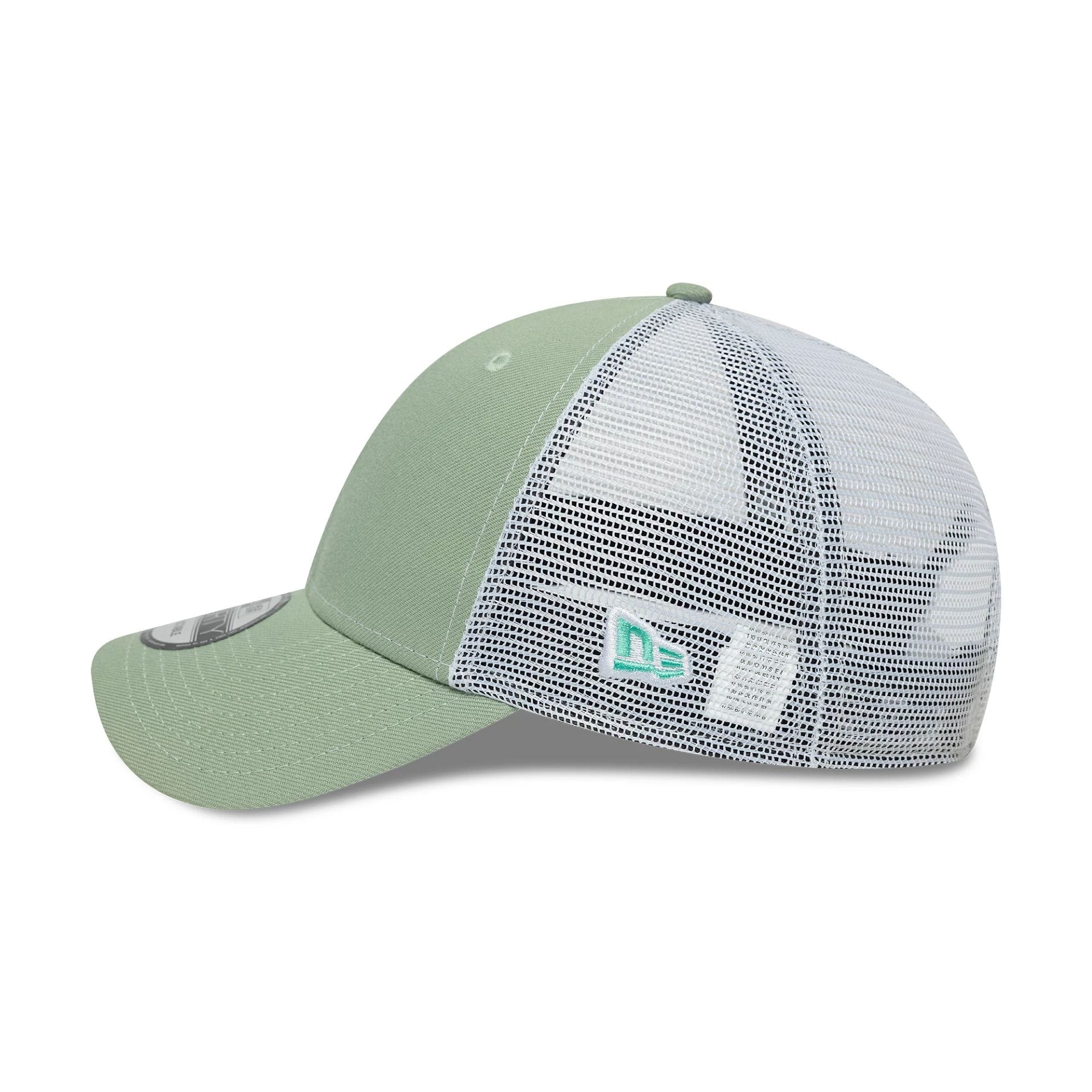 New Era Green 9FORTY Trucker Adjustable Cap - Image 4