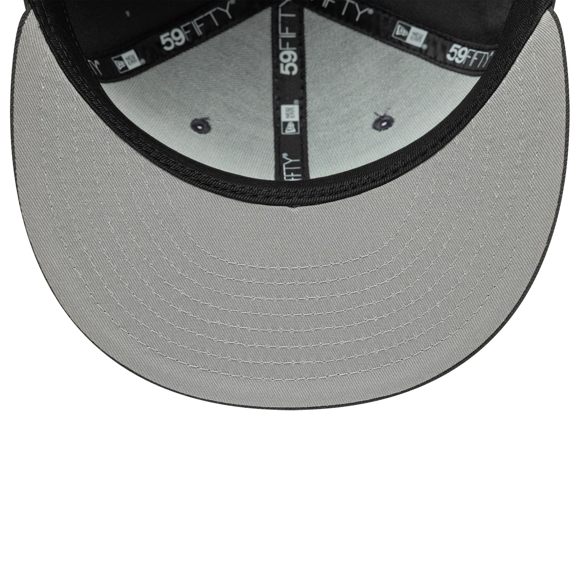 New Era Grey 59FIFTY Fitted Cap - Image 2