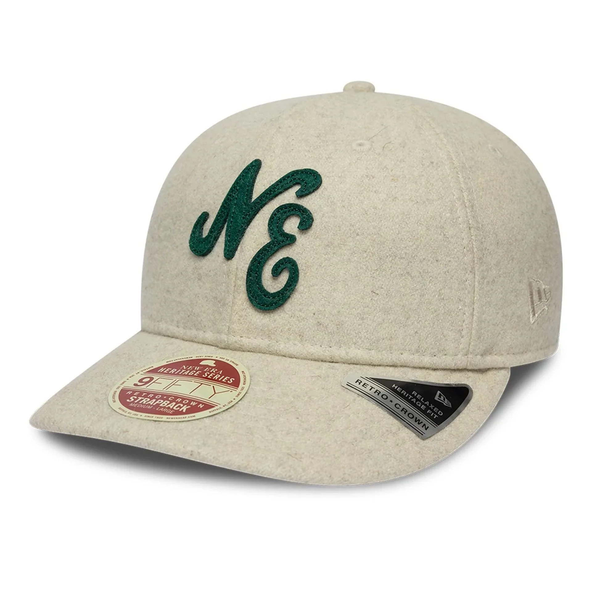 New Era Heritage Light Grey Retro Crown 9FIFTY Adjustable Cap