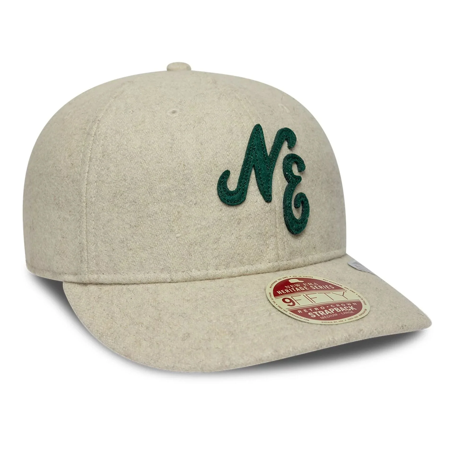 New Era Heritage Light Grey Retro Crown 9FIFTY Adjustable Cap - Image 4