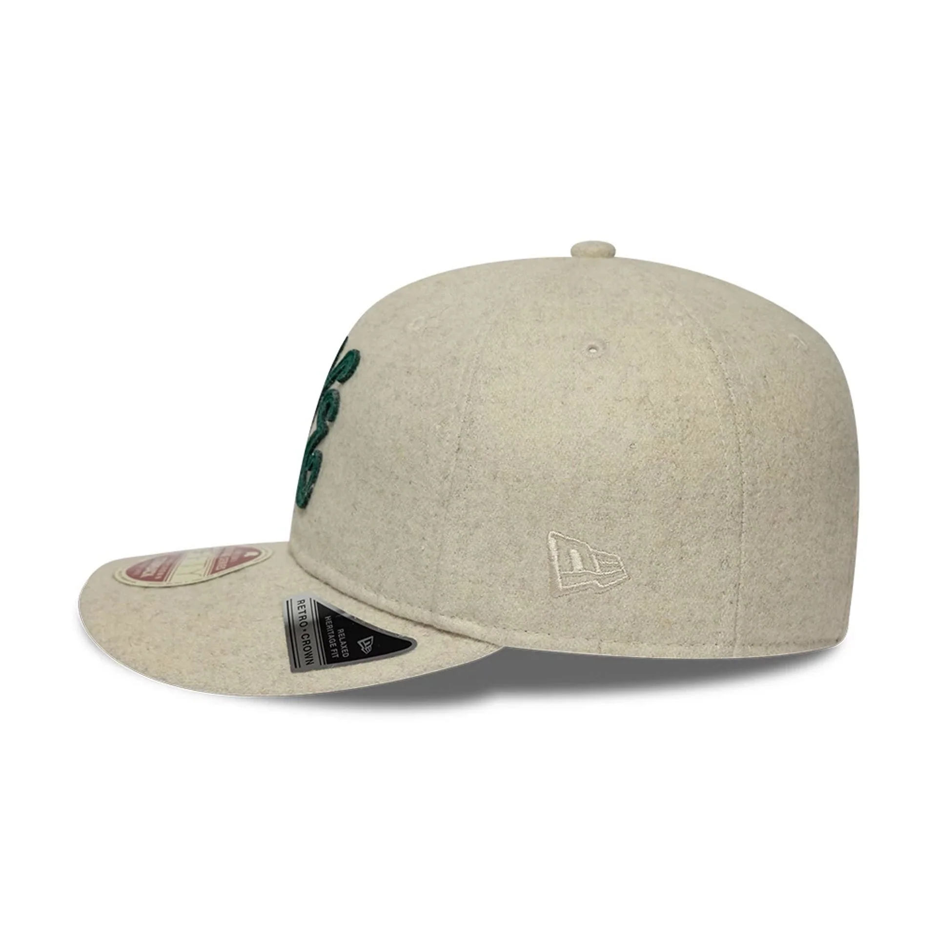 New Era Heritage Light Grey Retro Crown 9FIFTY Adjustable Cap - Image 6