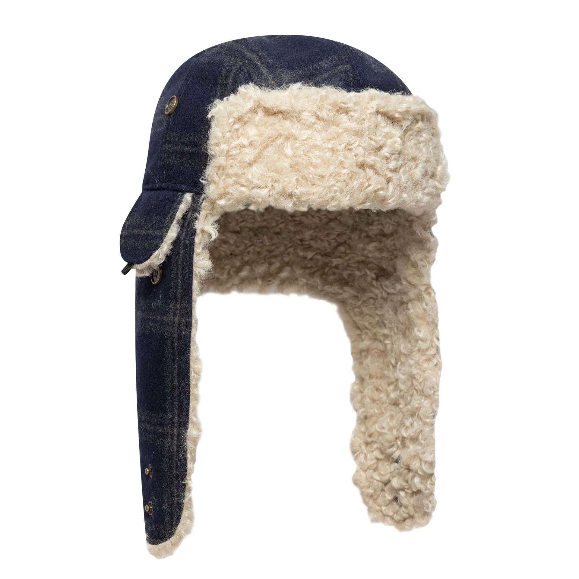 New Era Loden Navy Trapper Hat - Image 6
