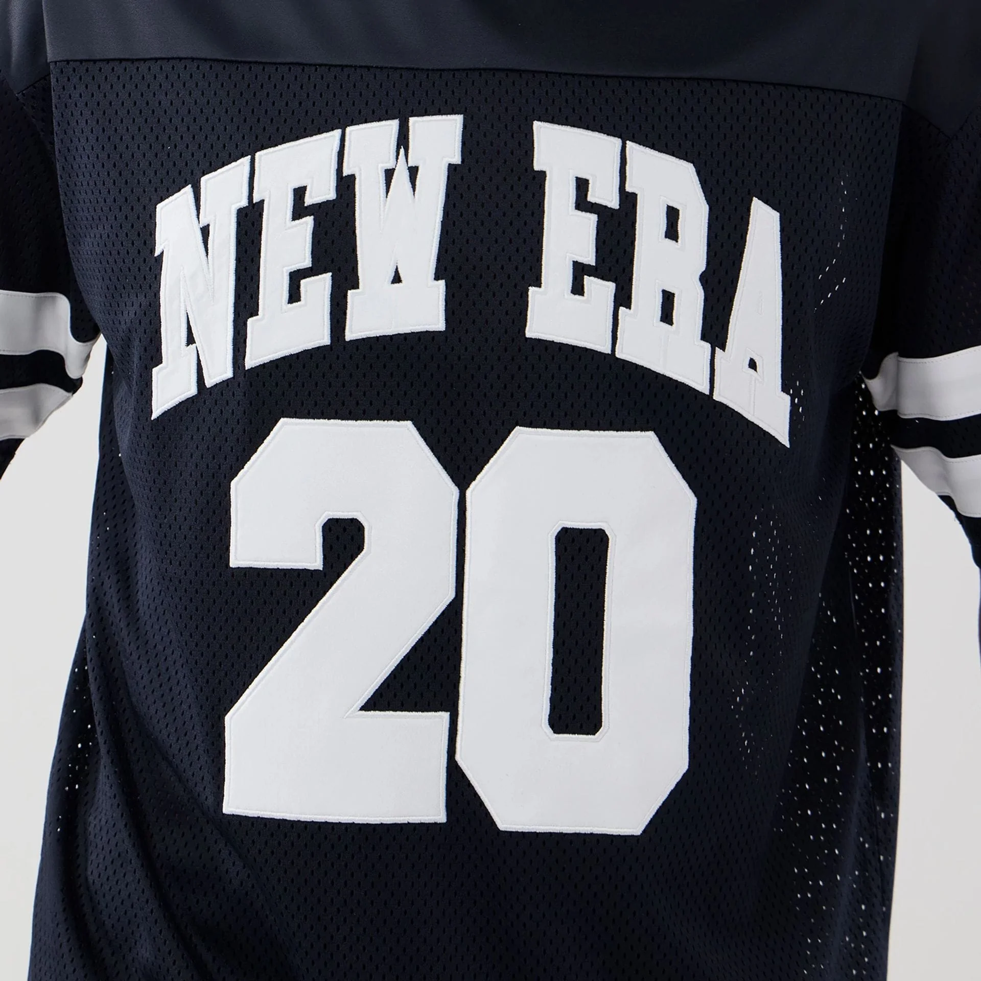 New Era Mesh Navy Oversized T-Shirt - Image 4