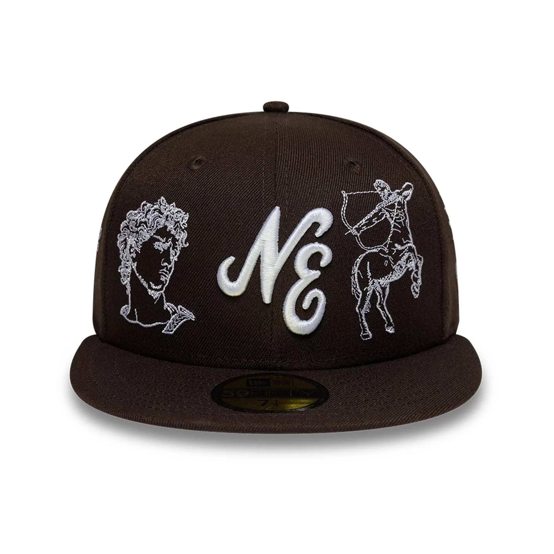 New Era Mythical Dark Brown 59FIFTY Fitted Cap - Image 3