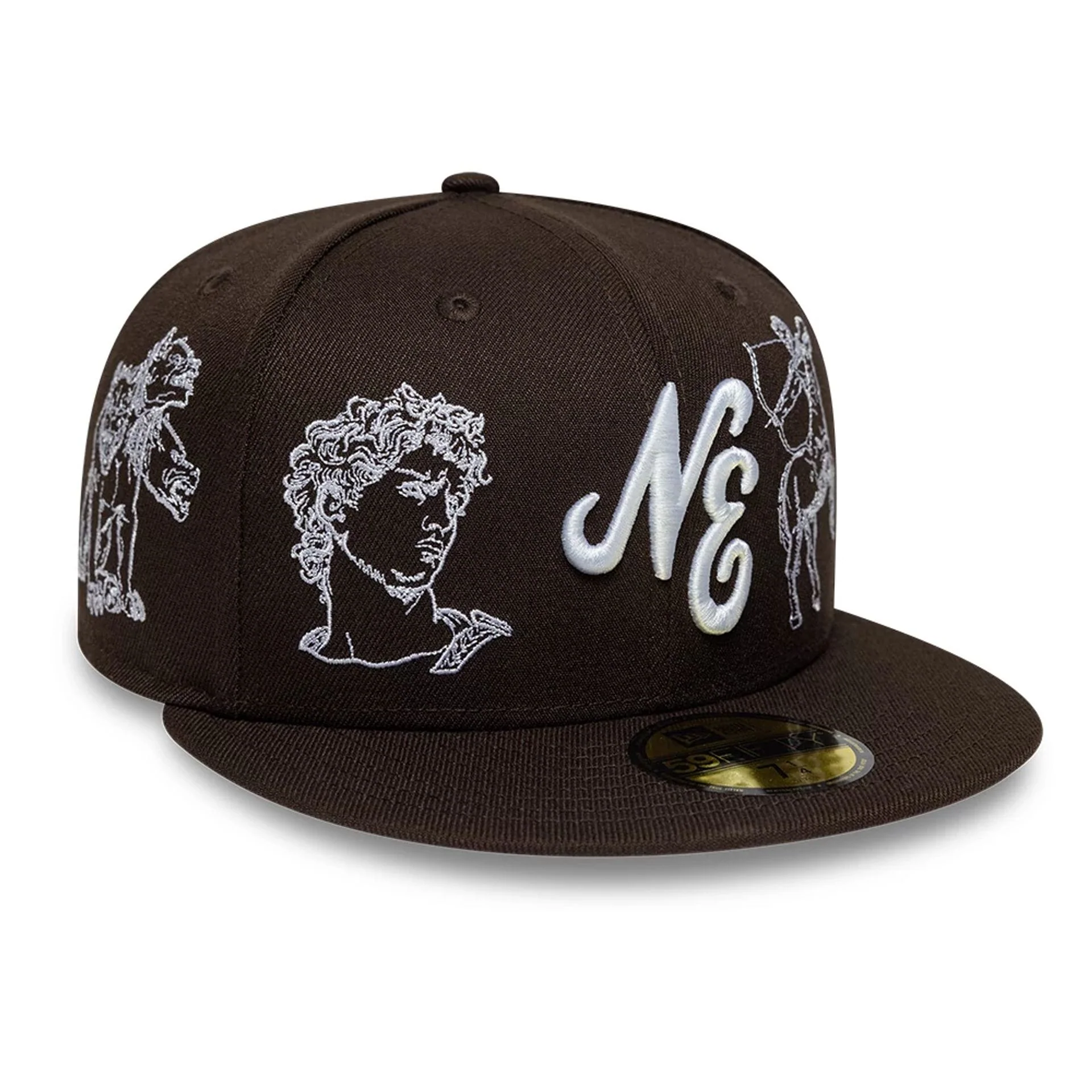 New Era Mythical Dark Brown 59FIFTY Fitted Cap - Image 4