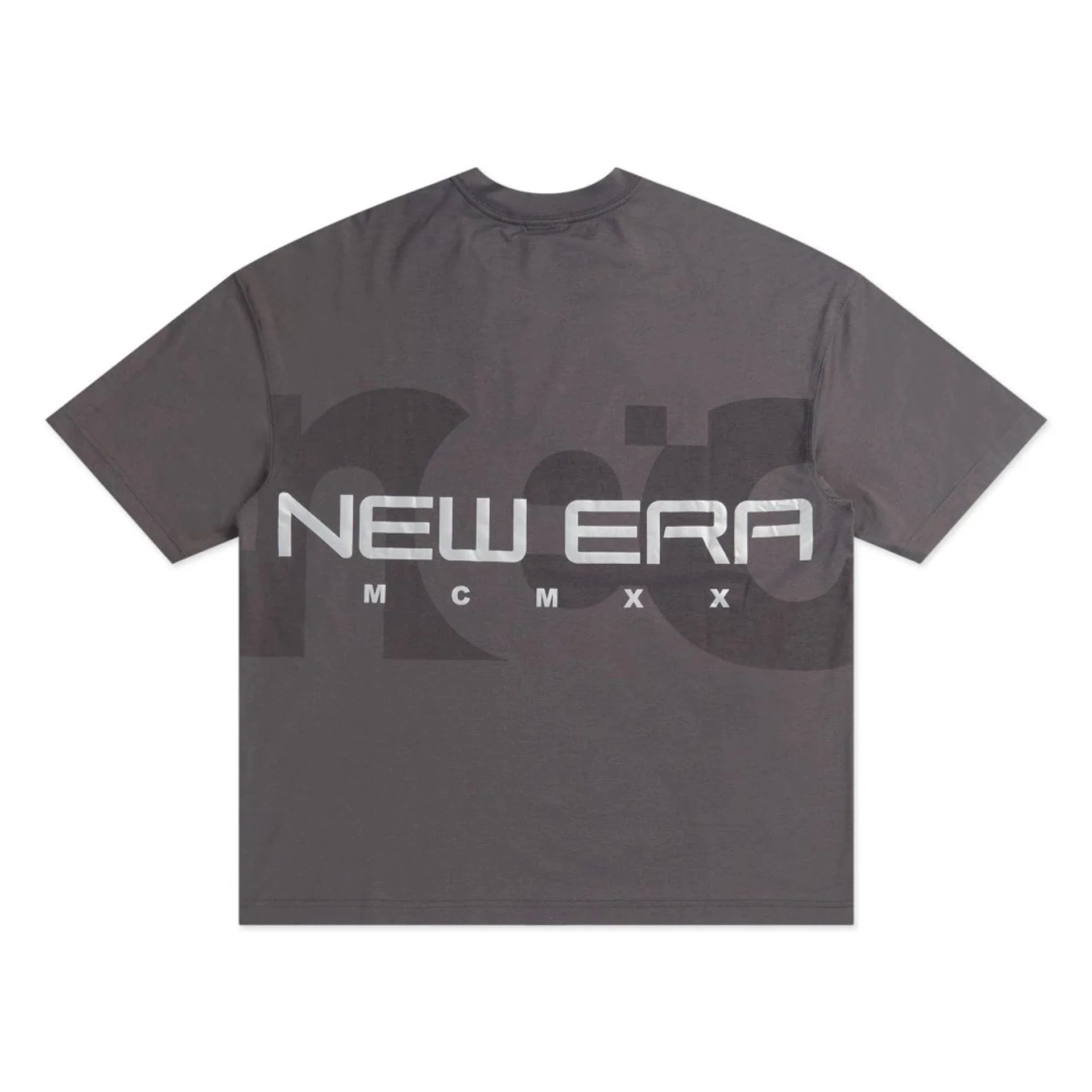 New Era NEC Logo Black Oversized T-Shirt - Image 6