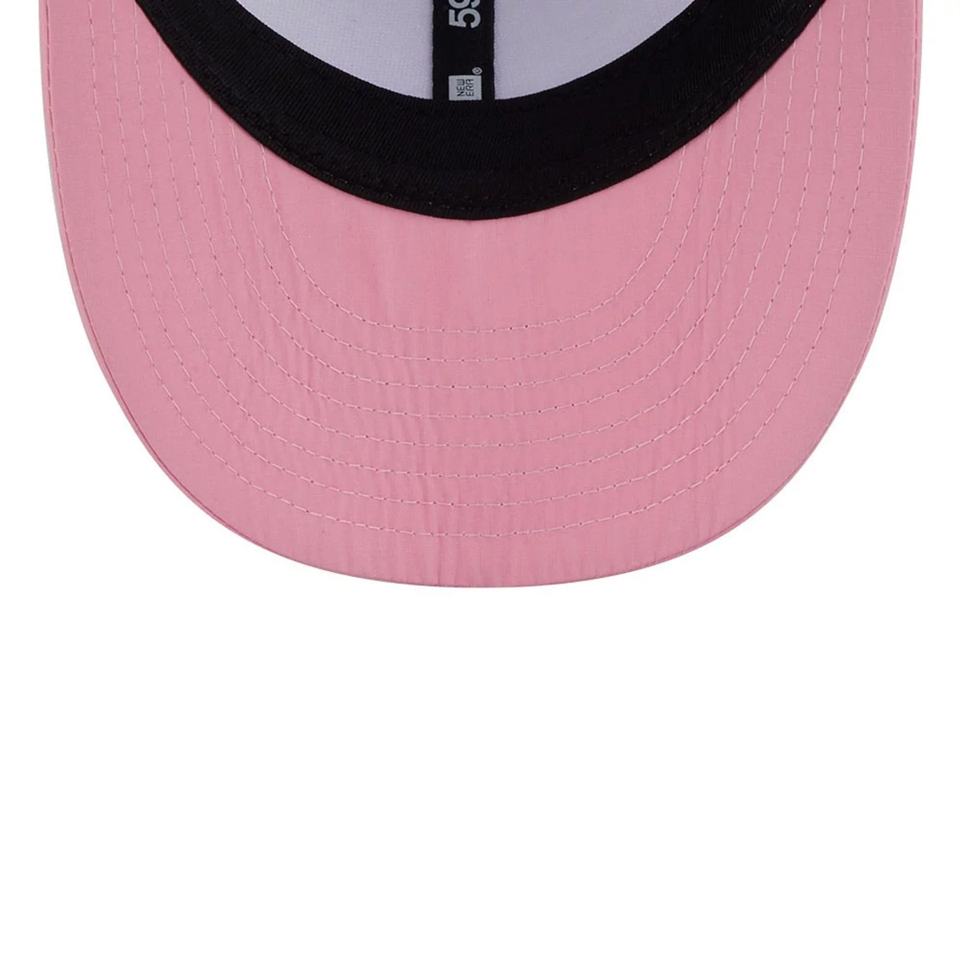 New Era Open White & Pink Low Profile 59FIFTY Fitted Cap - Image 7