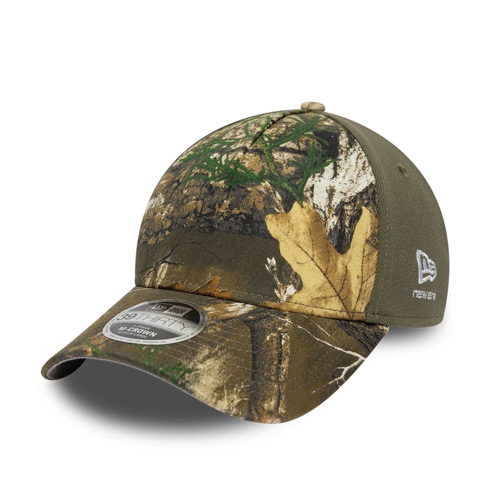 New Era Realtree Edge Camo 39THIRTY M-Crown A-Frame Stretch Fit Cap