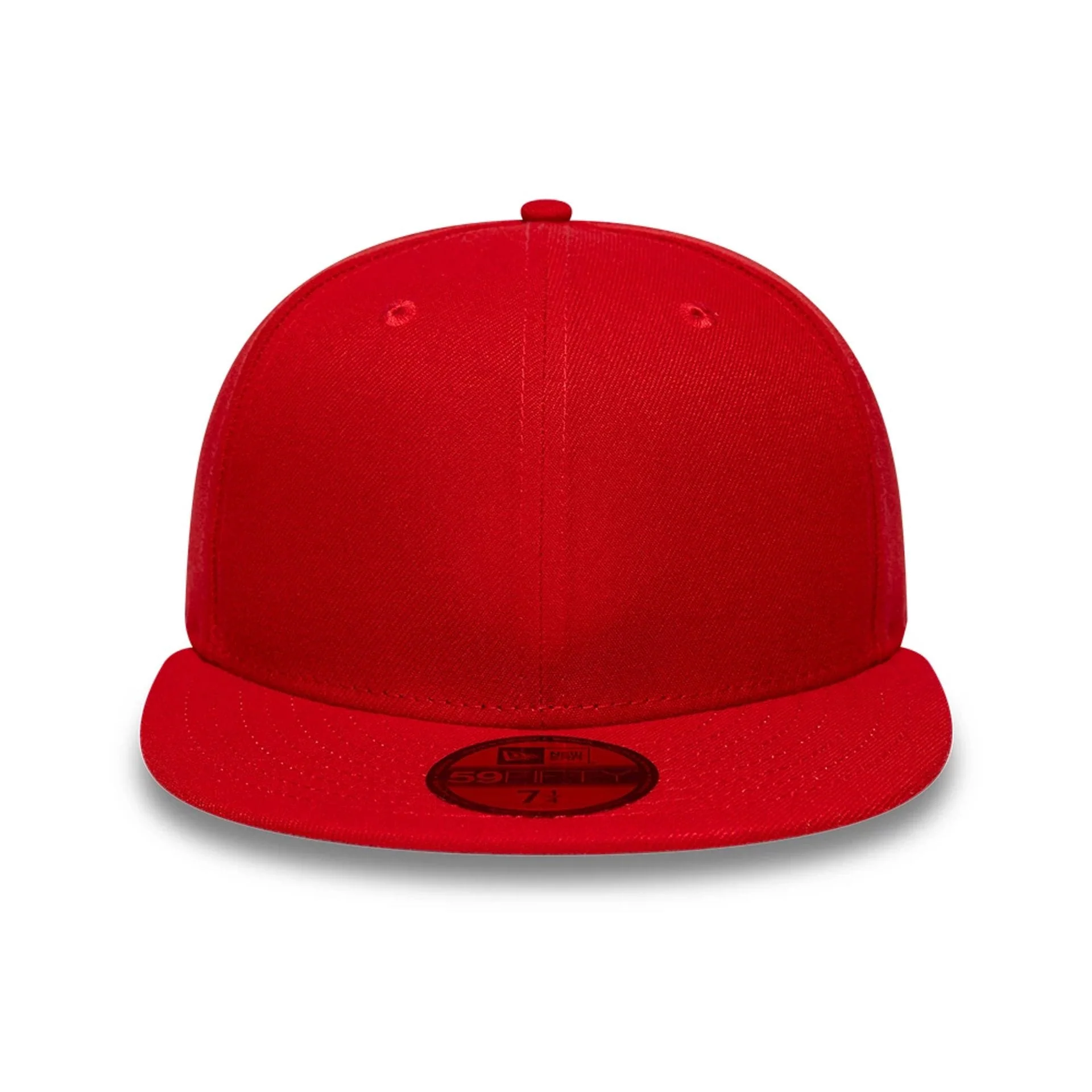 New Era Red 59FIFTY Fitted Cap - Image 3