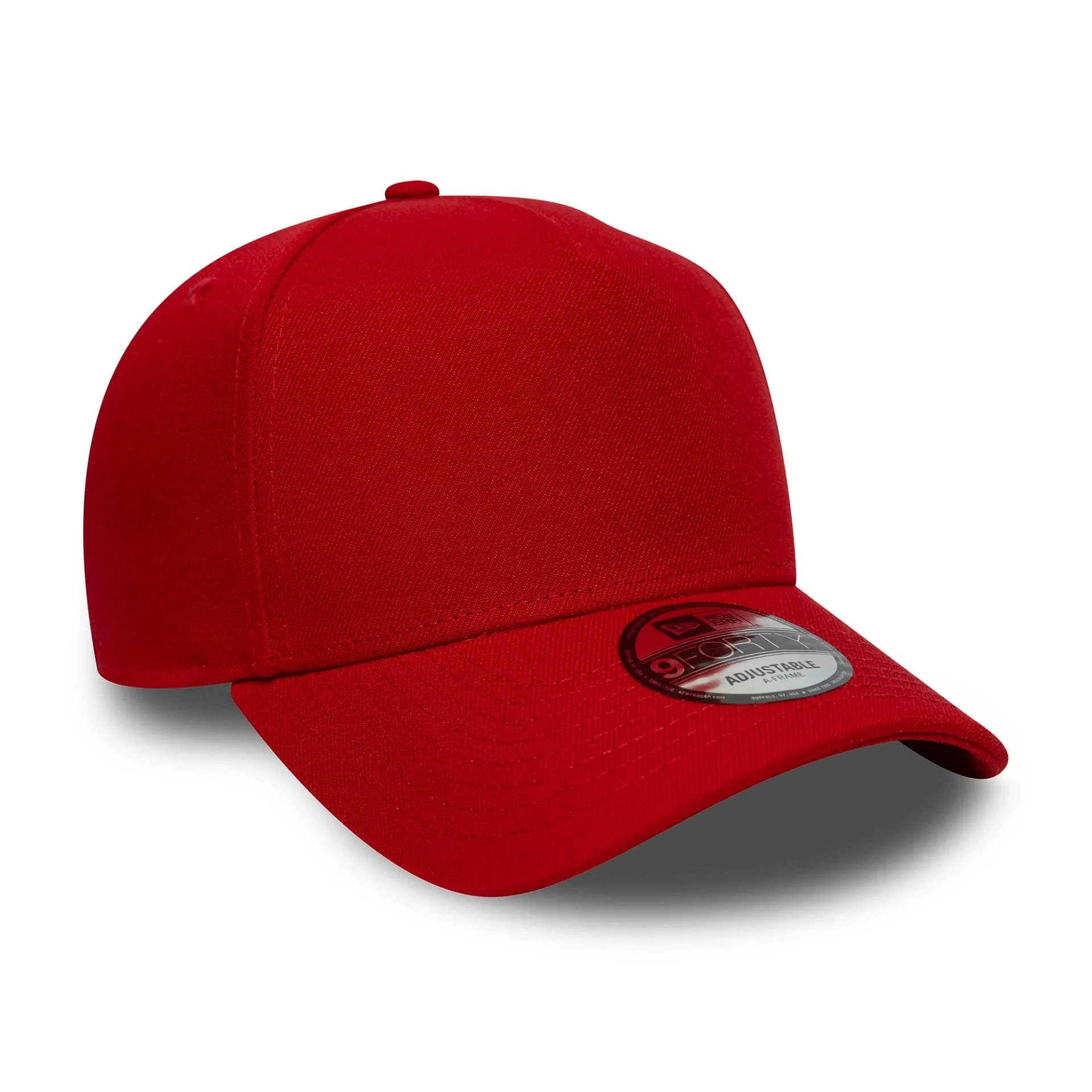 New Era Red 9FORTY A-Frame Adjustable Cap - Image 3
