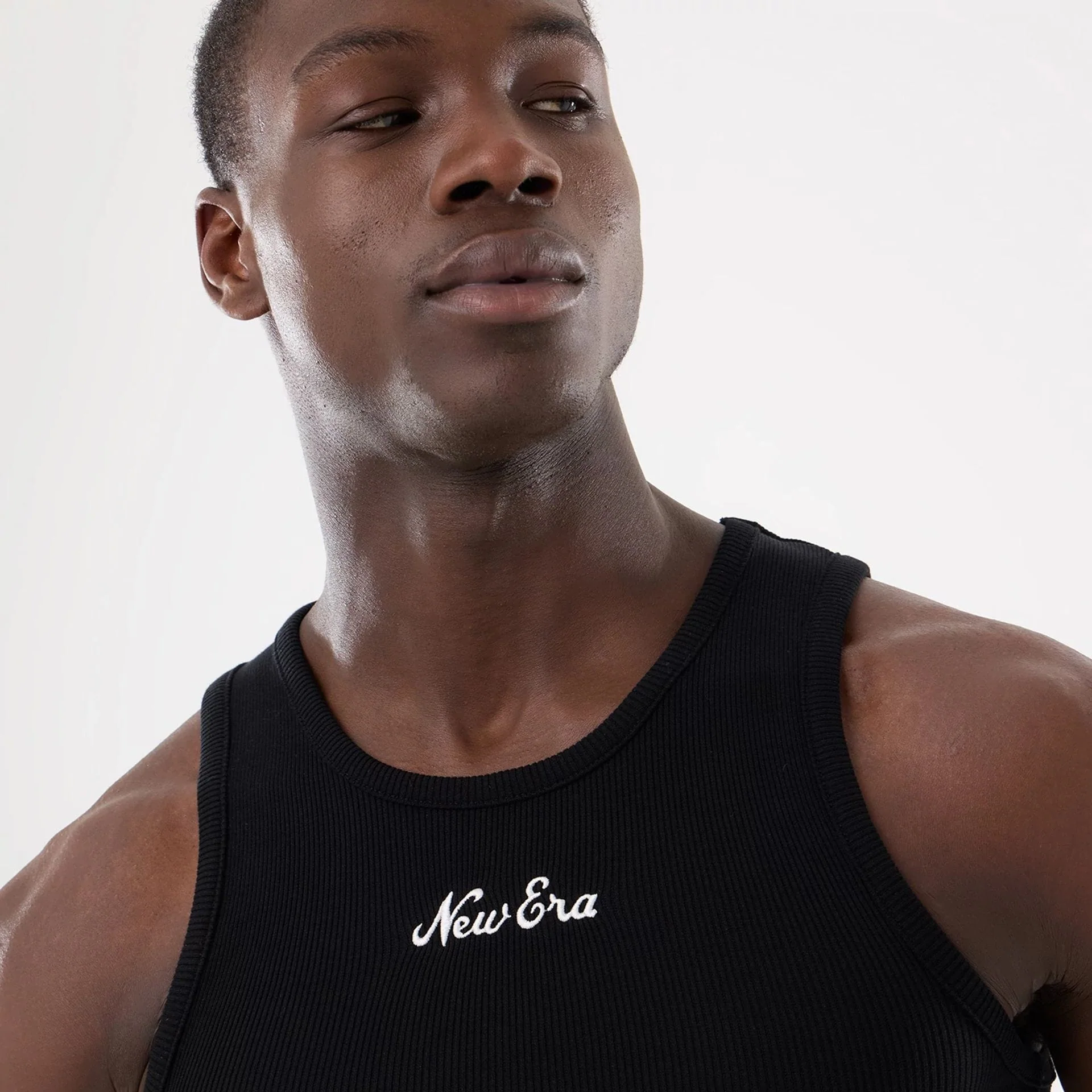New Era Rib Black Vest - Image 3