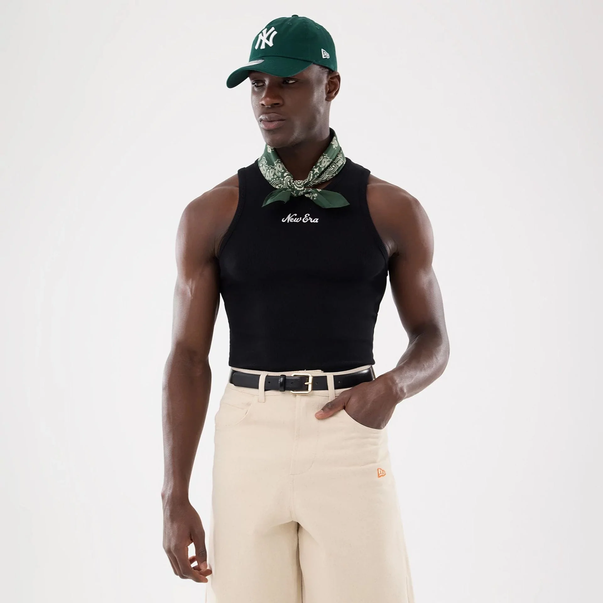 New Era Rib Black Vest - Image 6