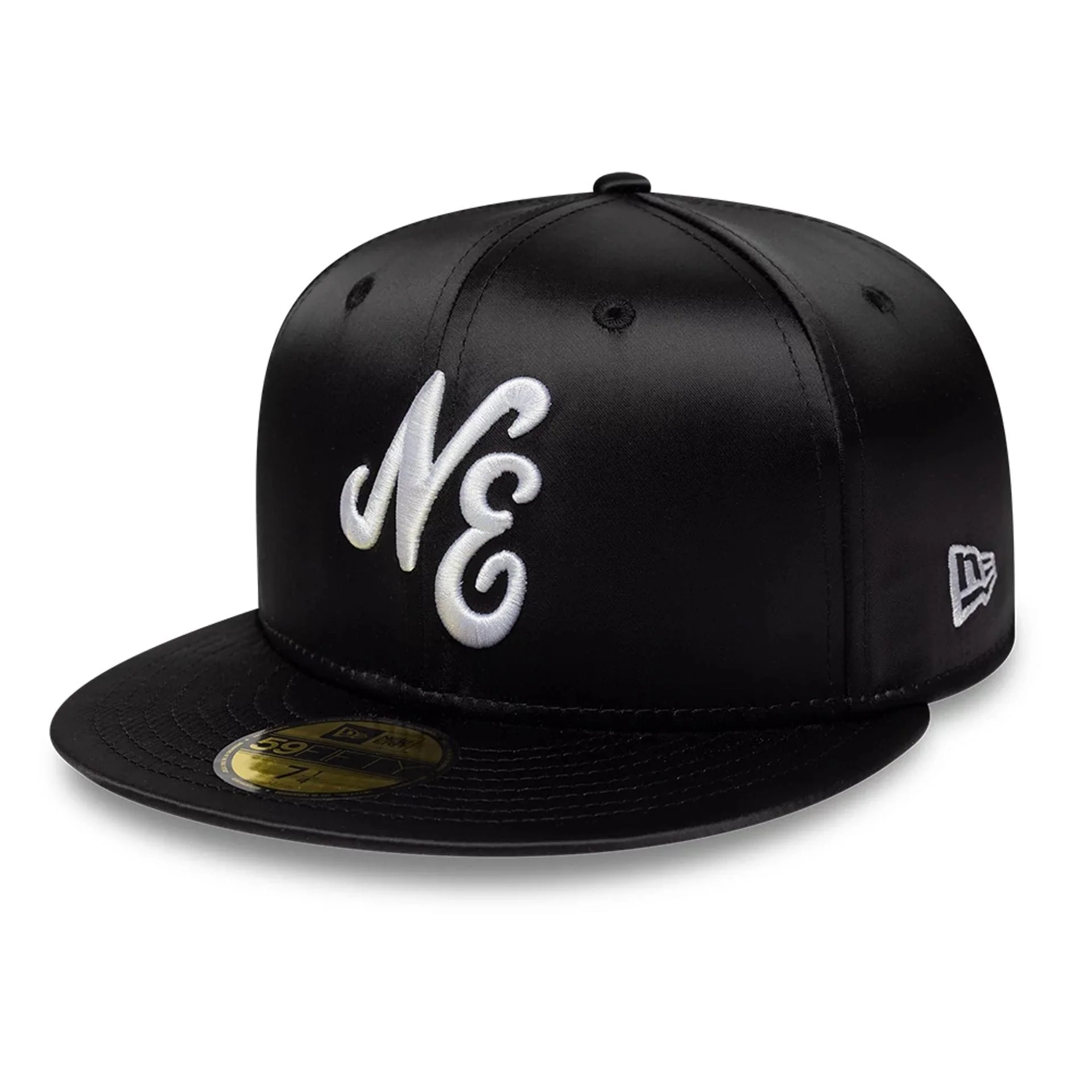 New Era Satin Black 59FIFTY Fitted Cap