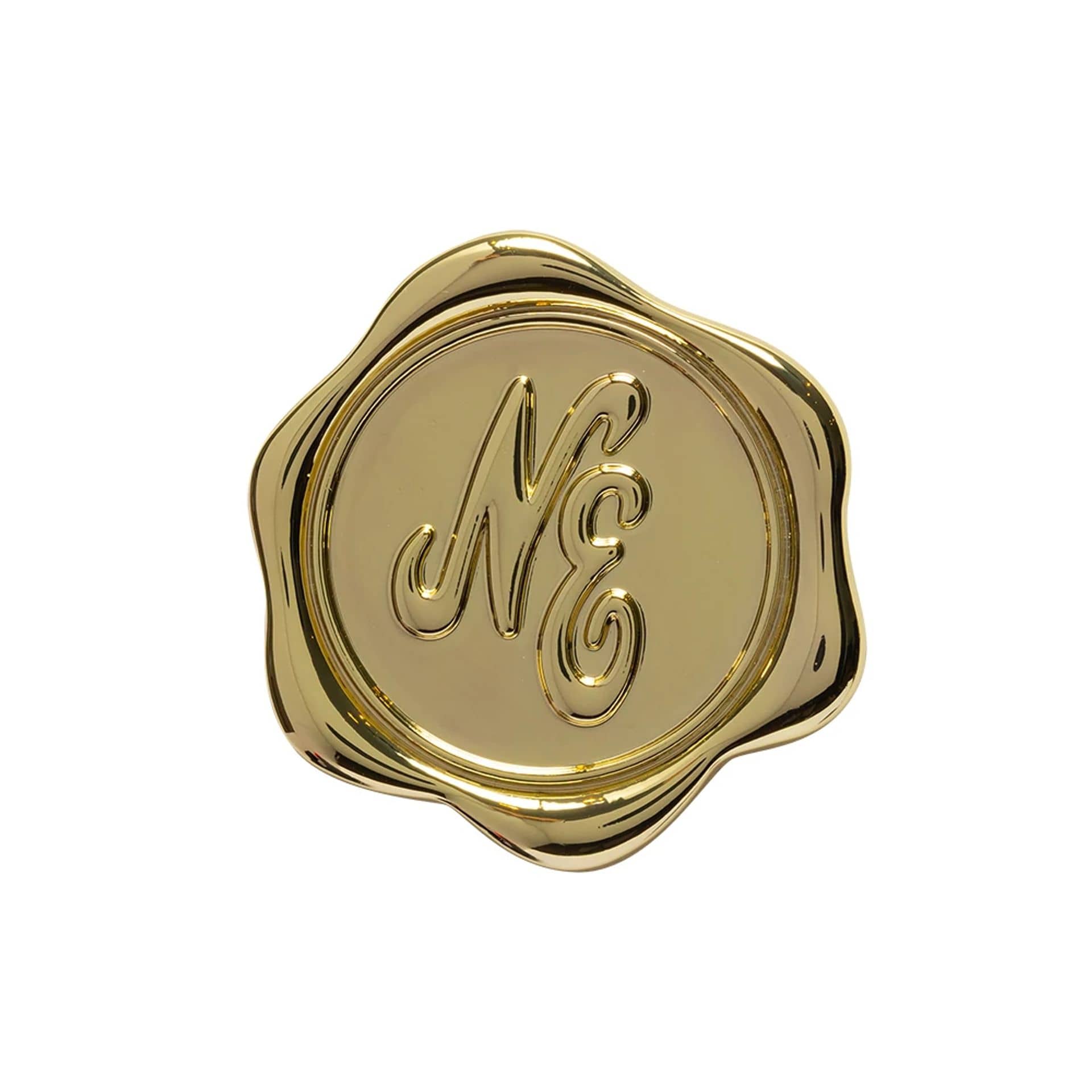 New Era Stamp Gold Pin Badge