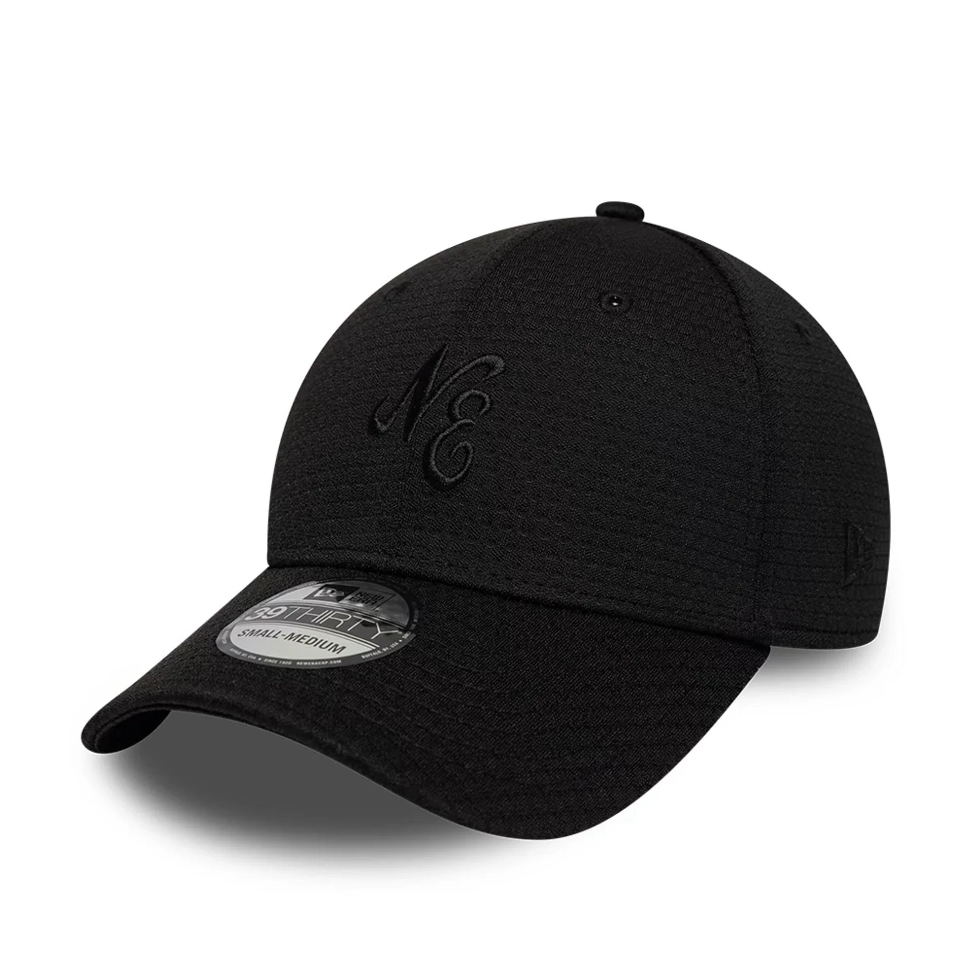 New Era Tech Black 39THIRTY Stretch Fit Cap