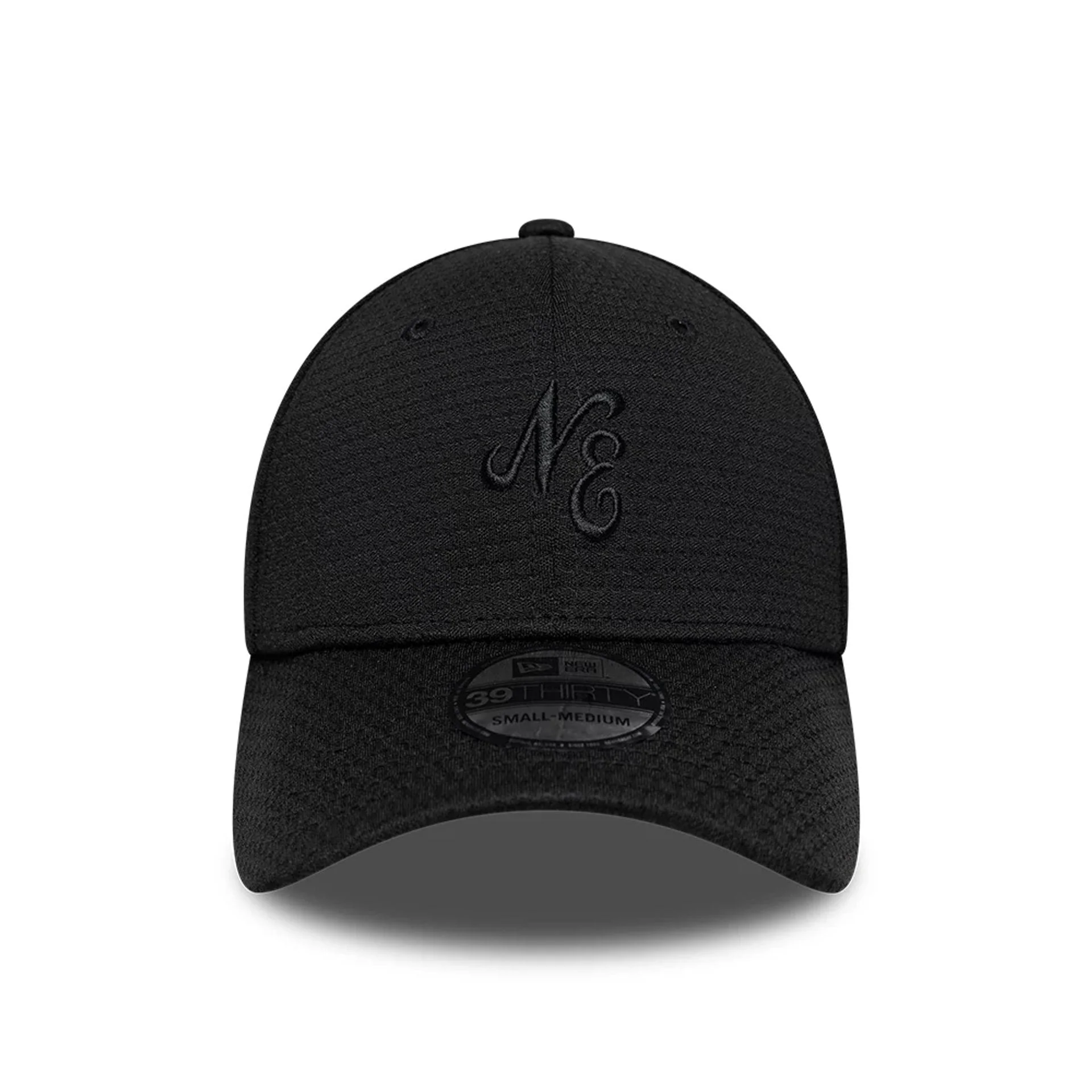 New Era Tech Black 39THIRTY Stretch Fit Cap - Image 2