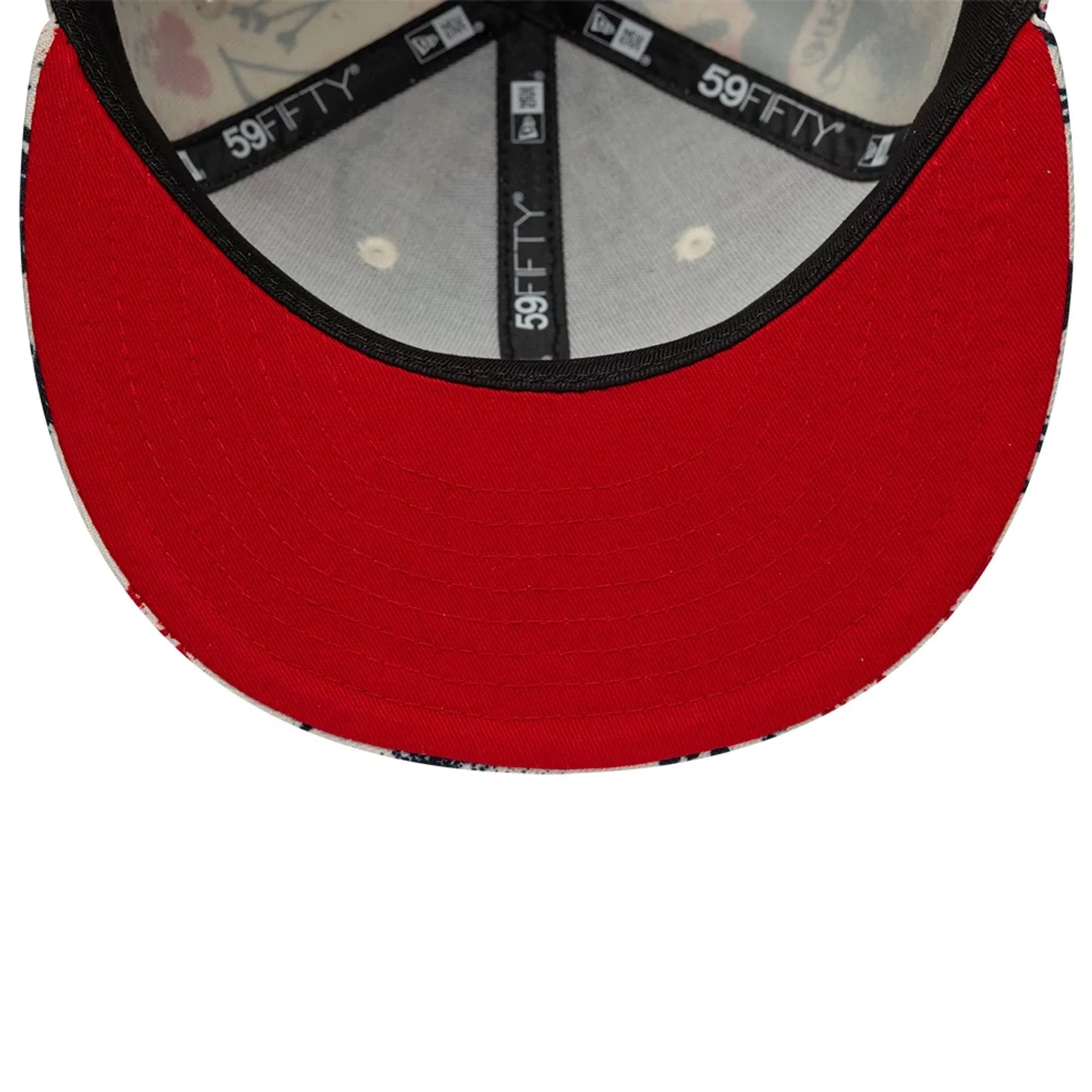 New Era Valentines Light Beige 59FIFTY Fitted Cap - Image 2